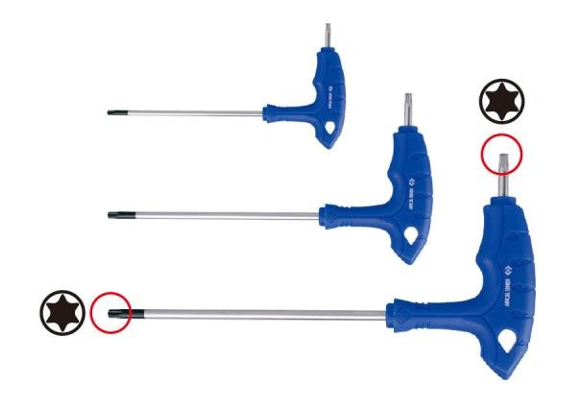 

KLUCZ TRZPIENIOWY "L" TORX / TORX T27 x 145mm King Tony