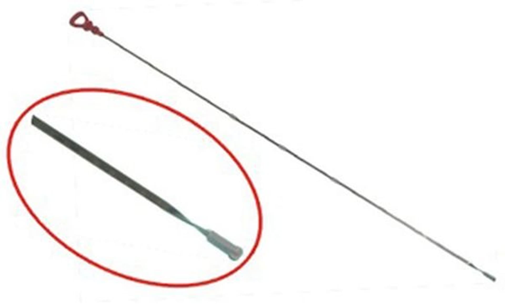 

MIERNIK OLEJU SILNIKOWEGO (bagnet), SPIRALNY, DŁ.930 mm (MERCEDES H.C.B