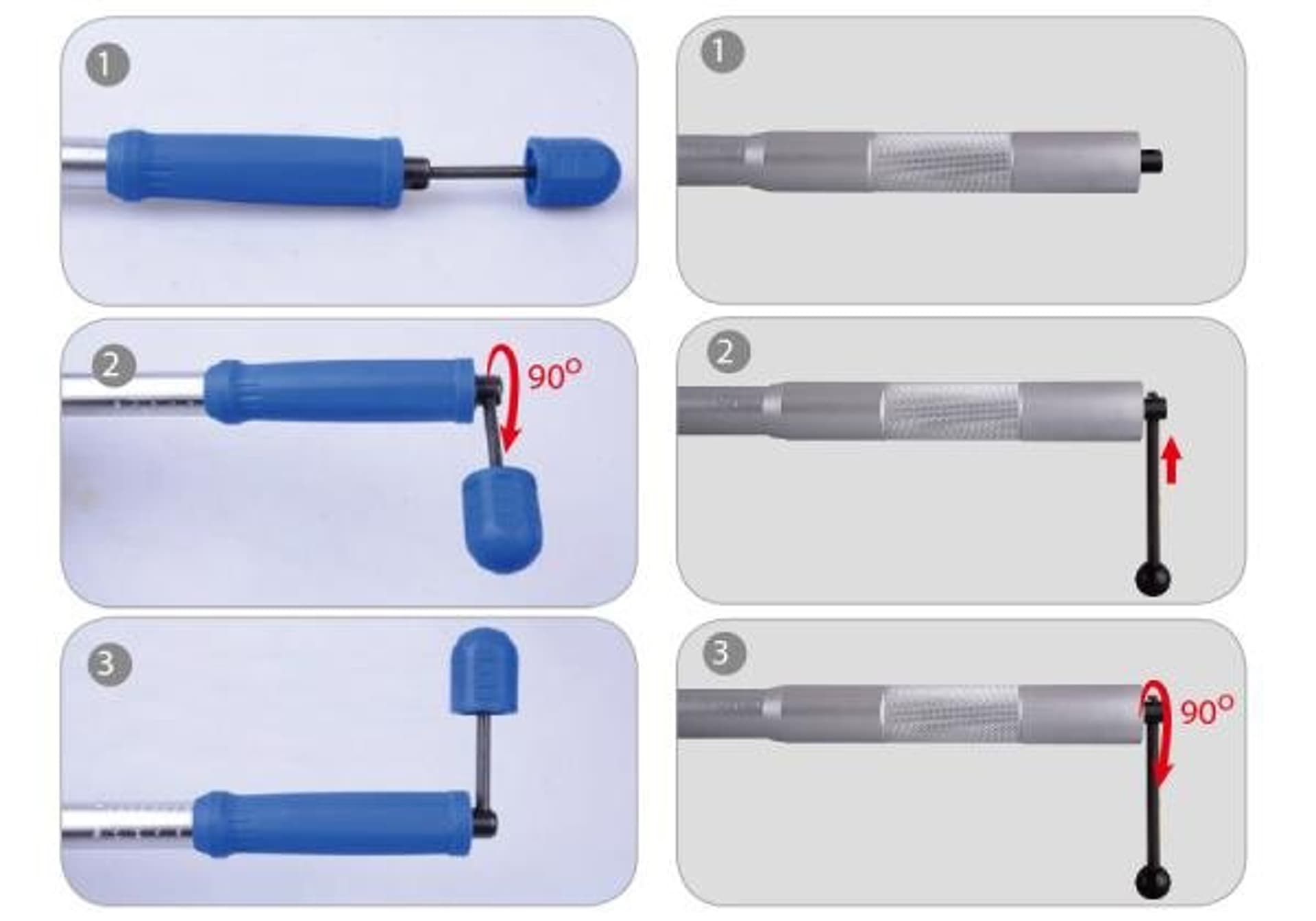 

KLUCZ DYNAMOMETRYCZNY 1/2" 70 - 330 Nm King Tony