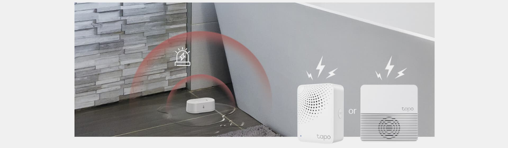 

Czujnik wycieku wody Smart TP-Link Tapo T300 (biały)