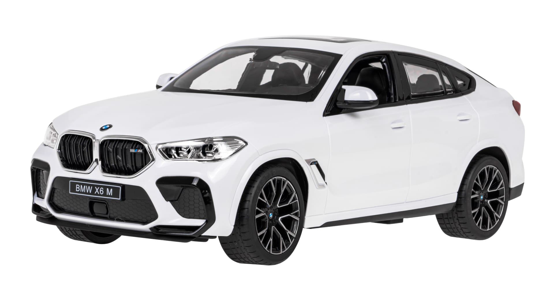 

BMW X6 M biały RASTAR model 1:14 Zdalnie sterowane auto + Pilot 2,4 GHz