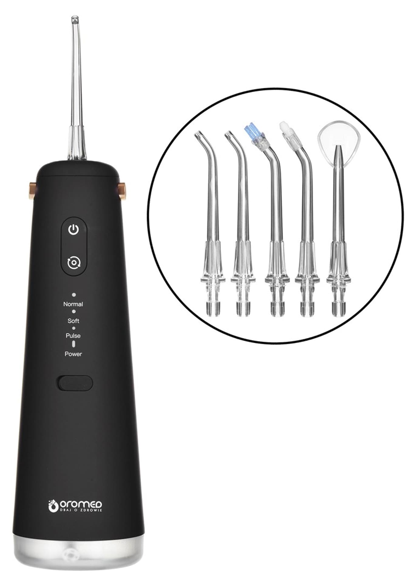 

Inteligentny irygator ORO-DENTAL BLACK Oromed