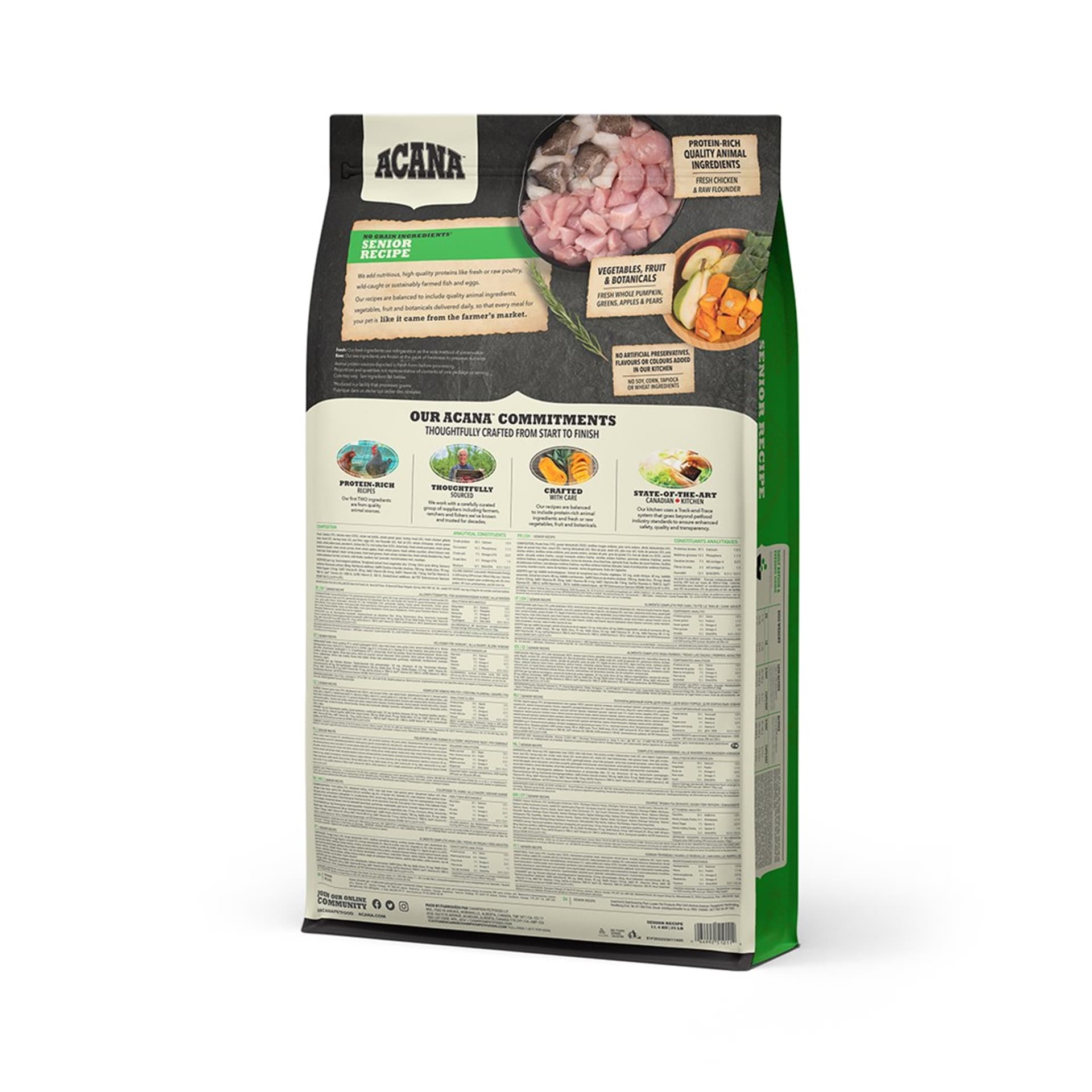 

ACANA Heritage Senior Dog - sucha karma dla psa - 11,4kg