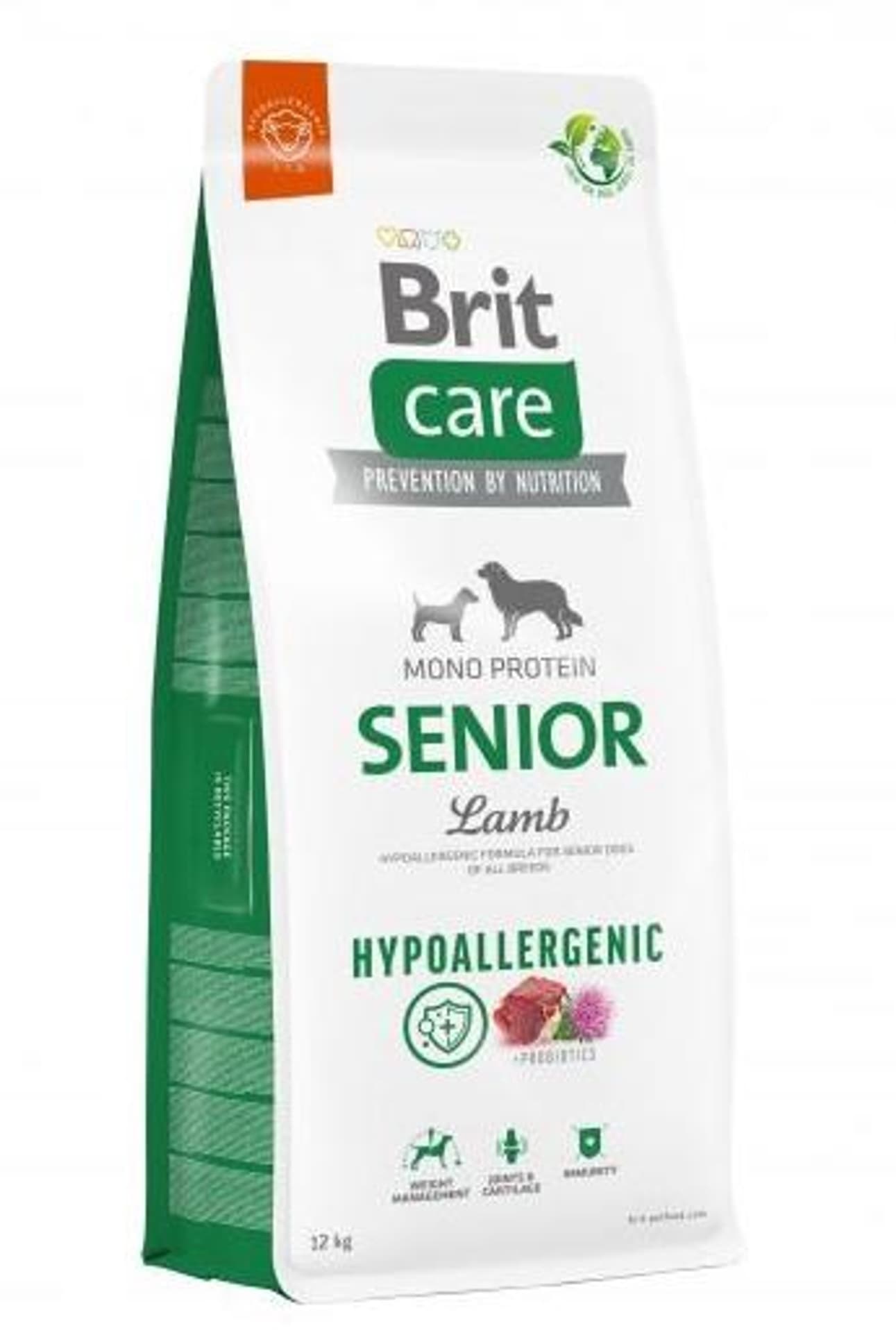 

Brit Care Hypoallergenic Senior Lamb & Rice 12kg