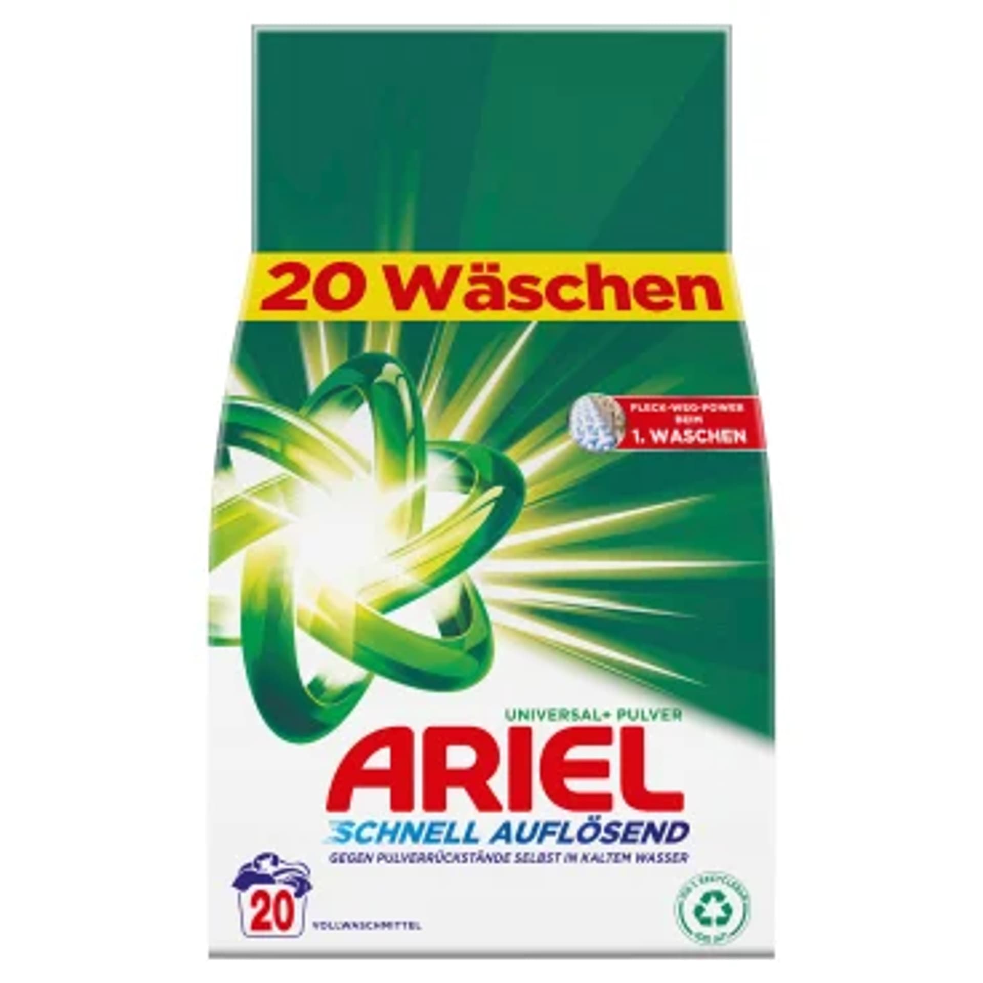 

Ariel Universal+Pulver Proszek do Prania 20 prań
