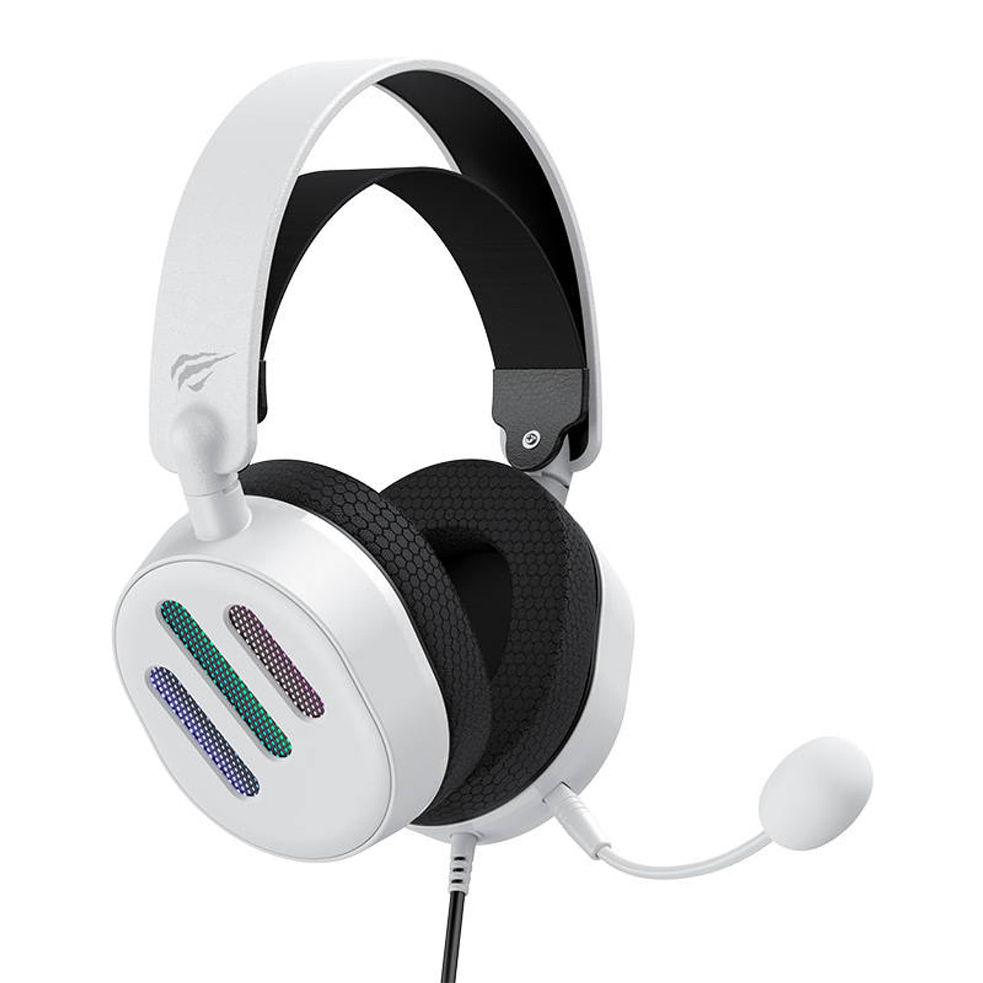

Słuchawki gamingowe Havit H2038U RGB (białe)