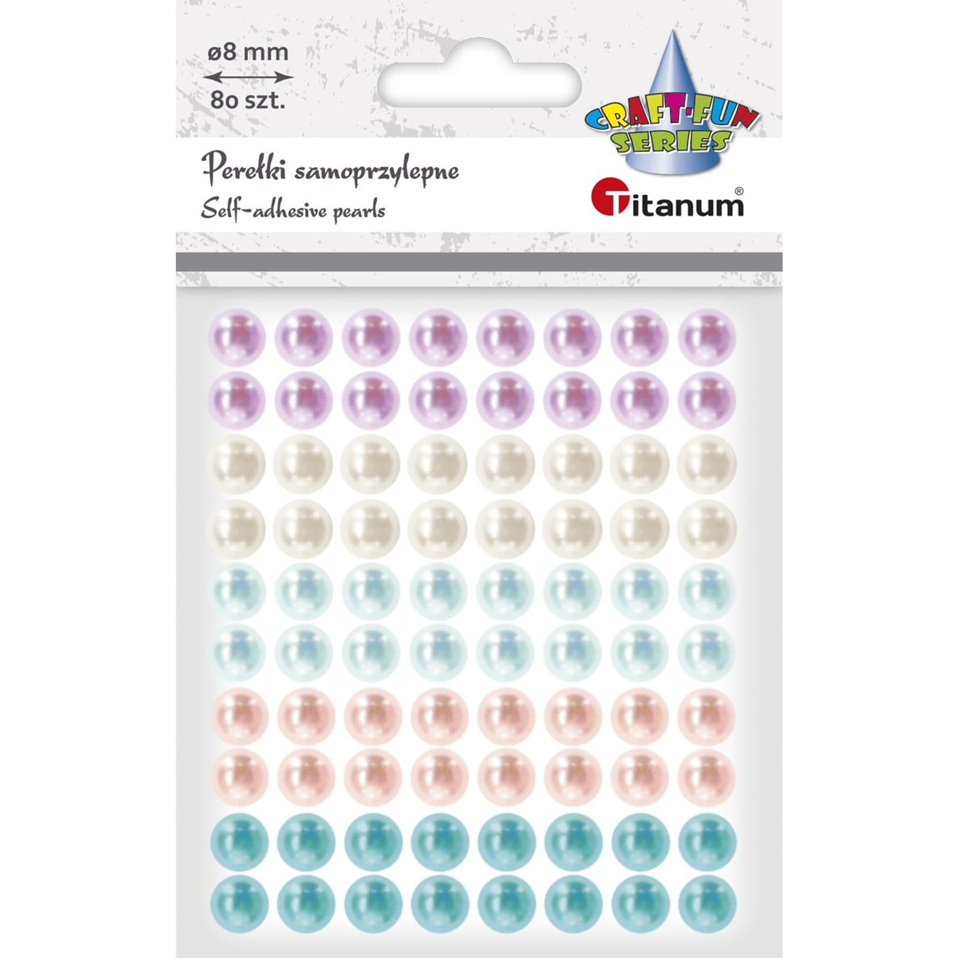 

Kryształki samoprzylepne PEREŁKI 80szt. 460230 TITANUM