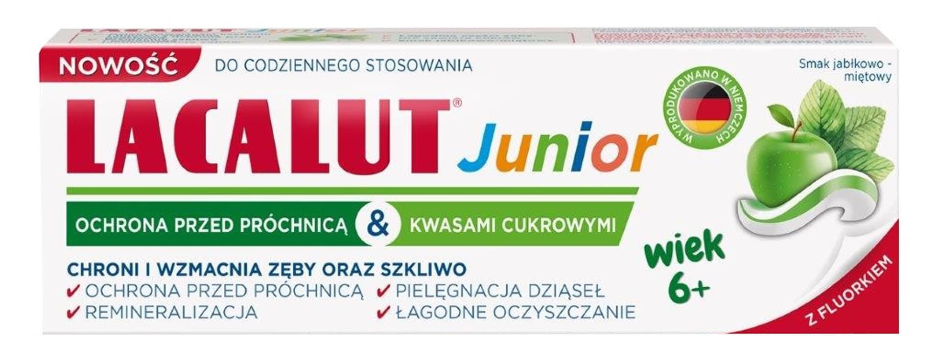 

LACALUT Junior Pasta do zębów dla dzieci od 6 lat 55ml