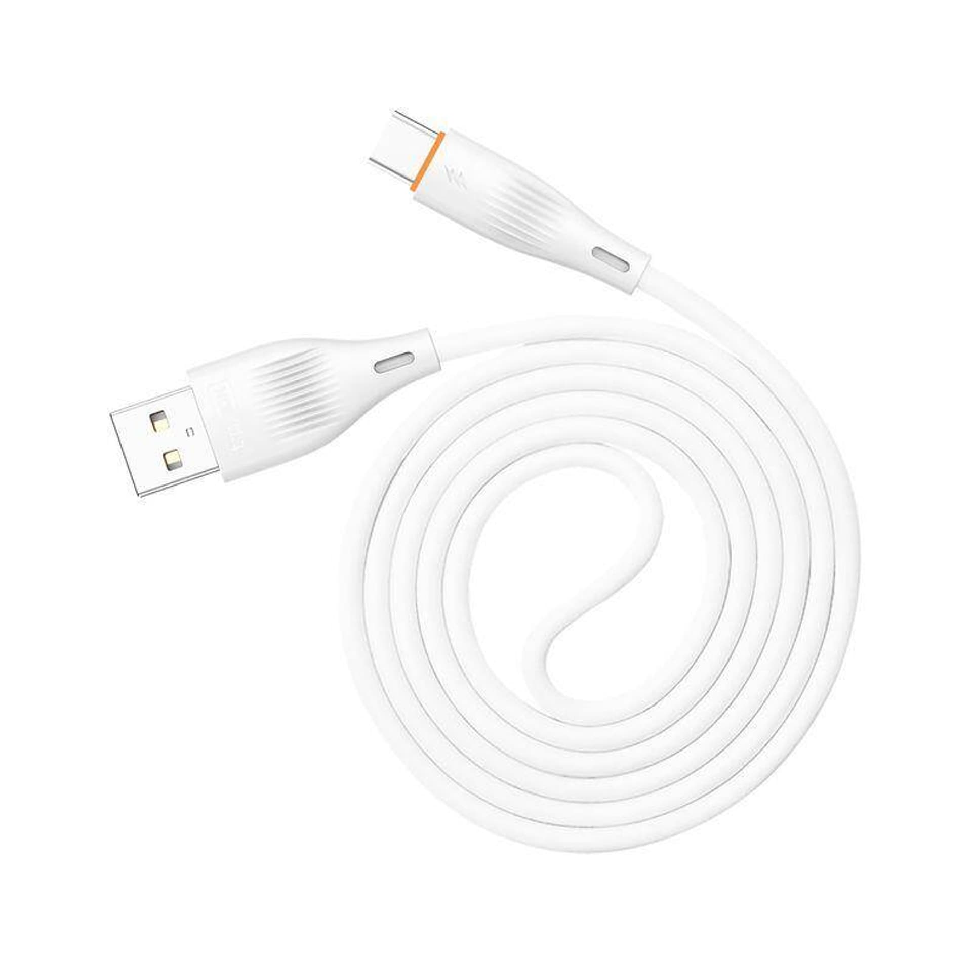 

Kabel 3A 1m USB - USB-C T-Phox X-Lite biały