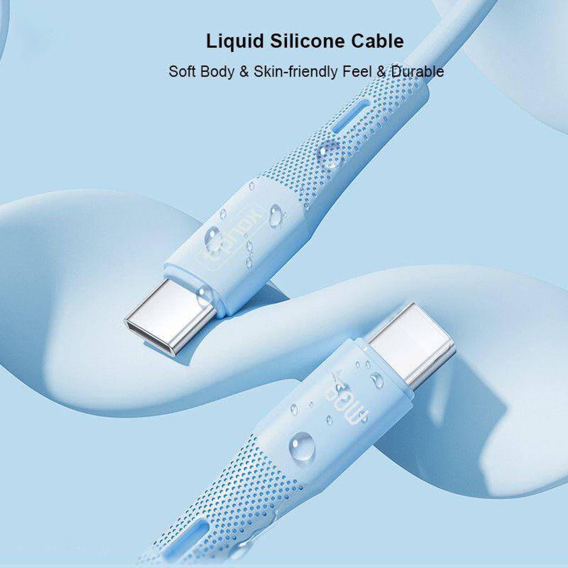 

Kabel 60W 1m USB-C - USB-C T-Phox Gentle czarny