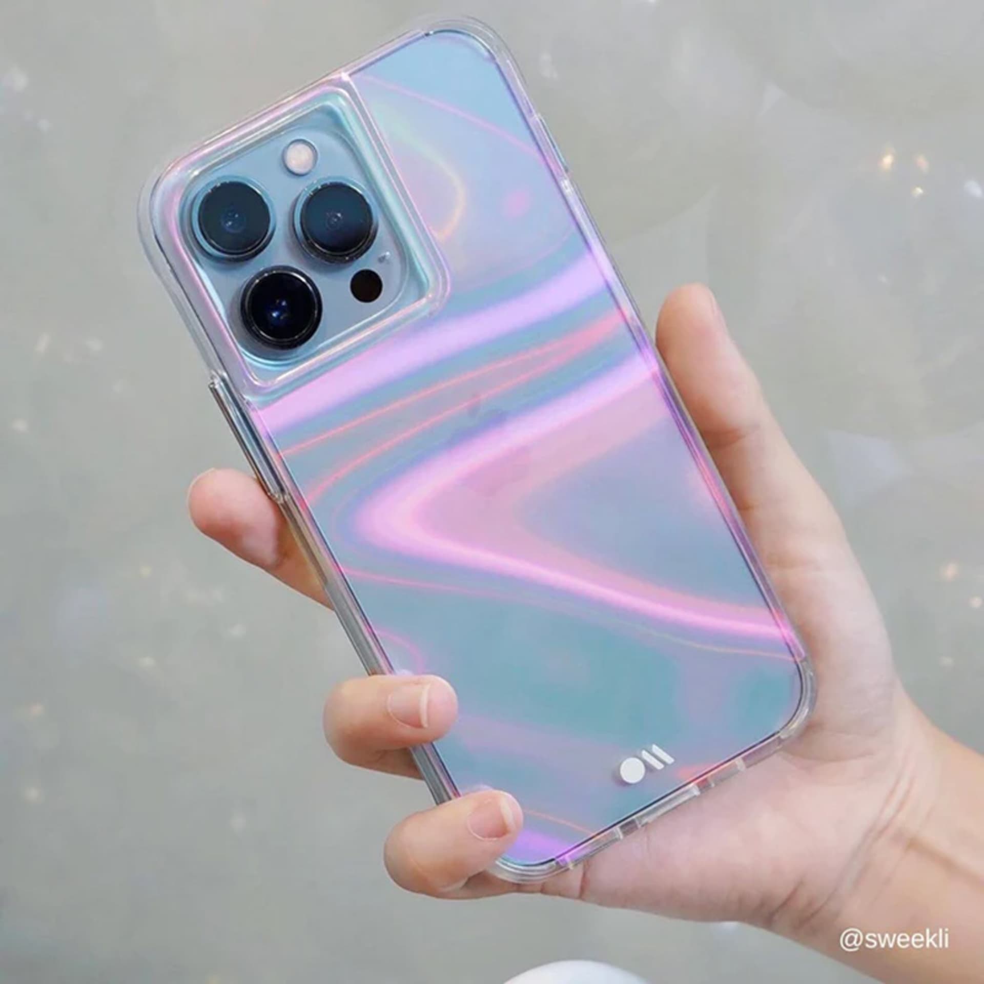 

Case-Mate Soap Bubble - Etui iPhone 13 Pro Max (Iridescent)