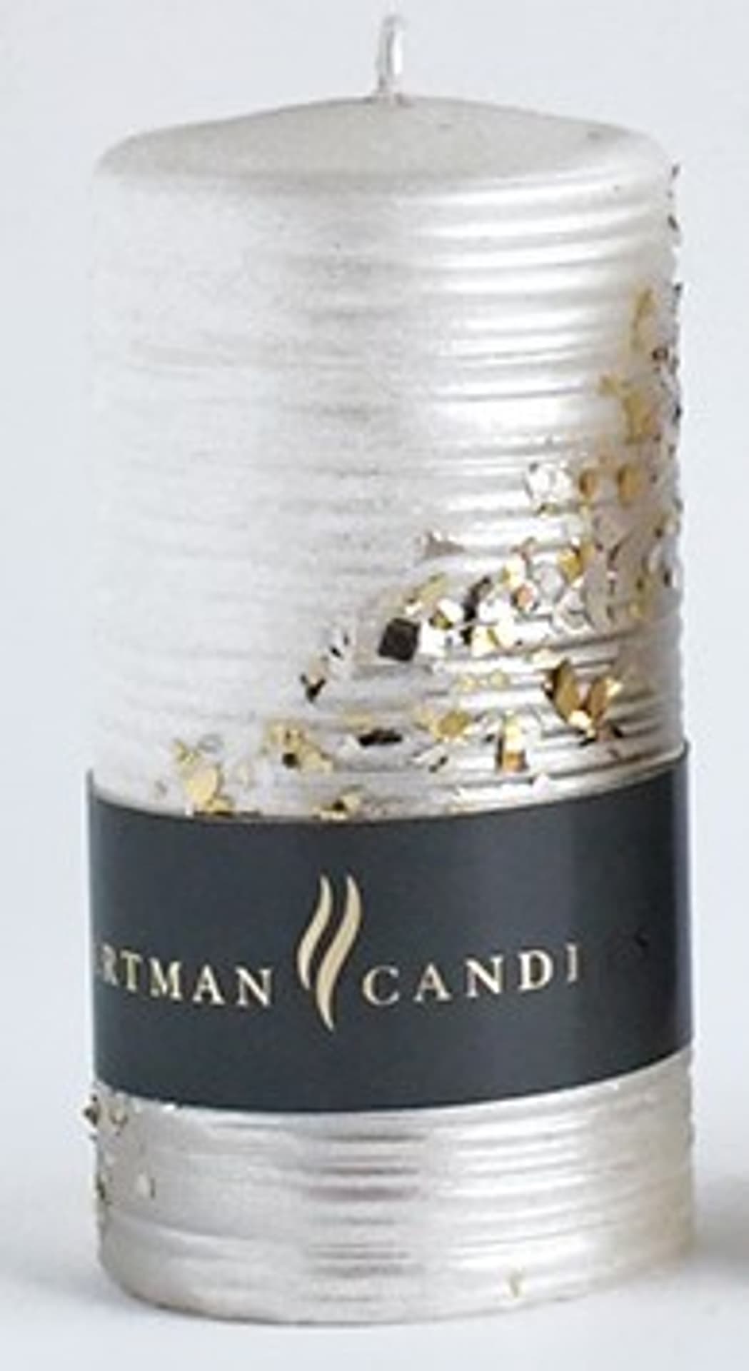 

Świeca STARDUST walec duży 7xh17,5cm parafinowa szampan