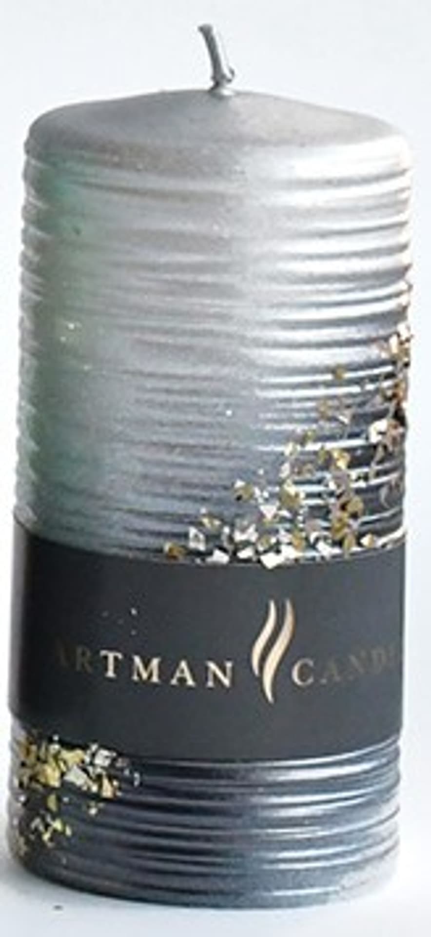 

Świeca STARDUST walec średni 7xh14cm parafinowa czarna