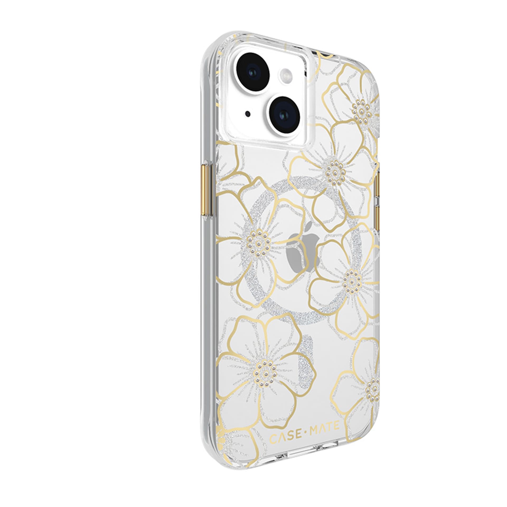 

Case-Mate Floral Gems MagSafe - Etui iPhone 15 / iPhone 14 / iPhone 13 (Gold)