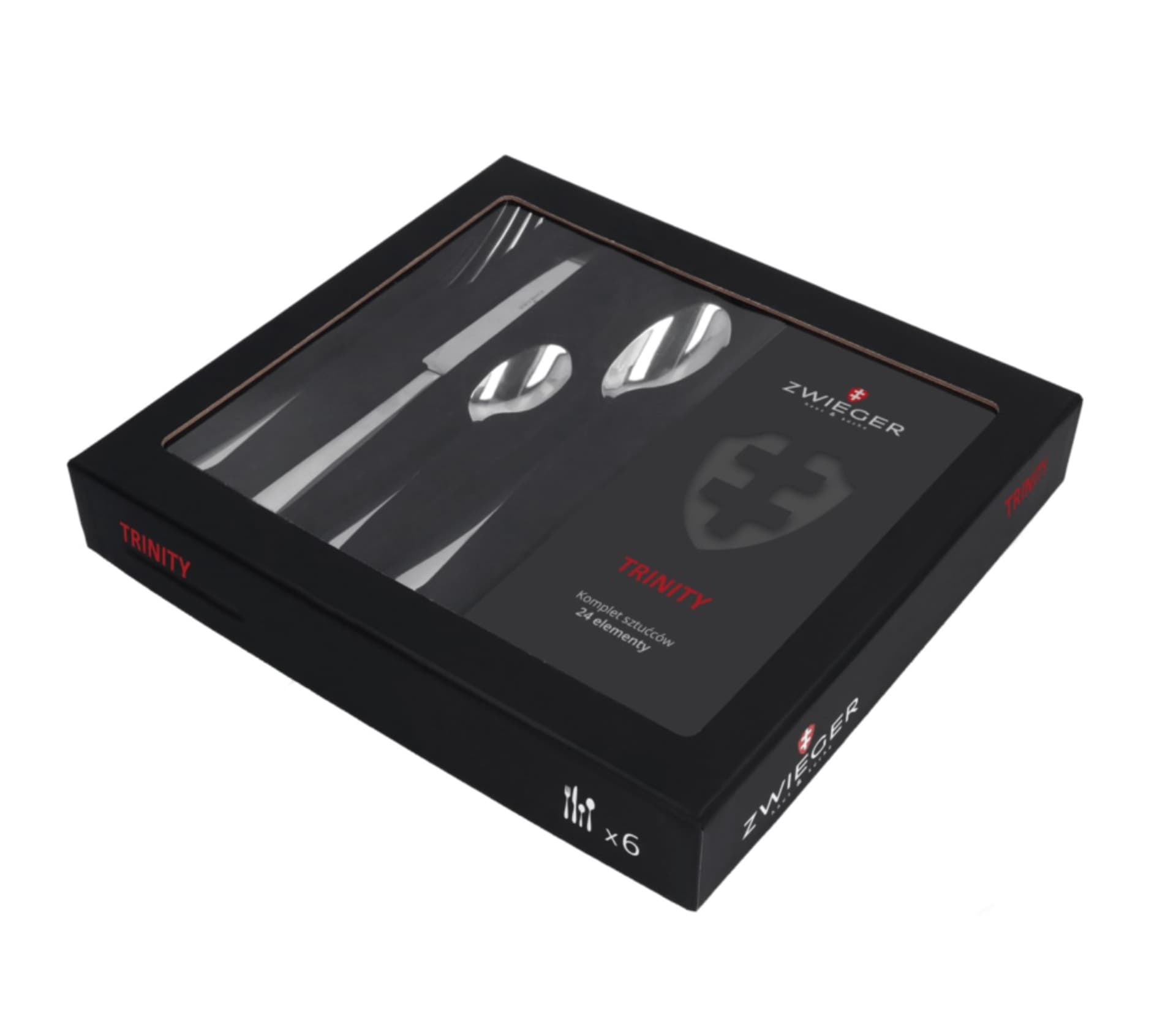 

ZWIEGER TRINITY Komplet 24szt sztućców