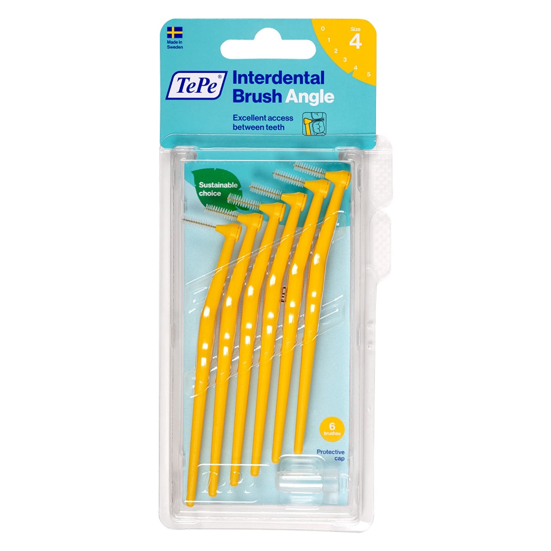 

TePe Angle 0,7 mm Szczoteczka do przestrzeni międzyzębowych 6 szt (U)