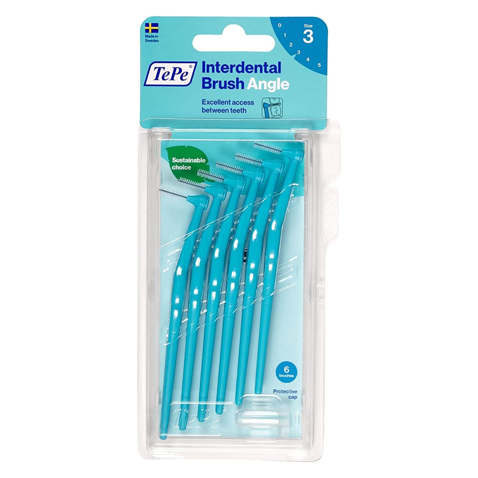 

TePe Angle 0,6 mm Szczoteczka do przestrzeni międzyzębowych 6 szt (U)