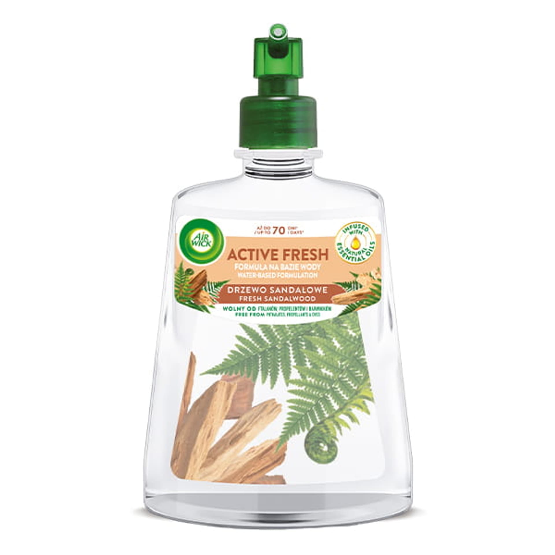 

Odświeżacz Air Wick Active Fresh wkład 228ml Drzewo Sandałowe *10080