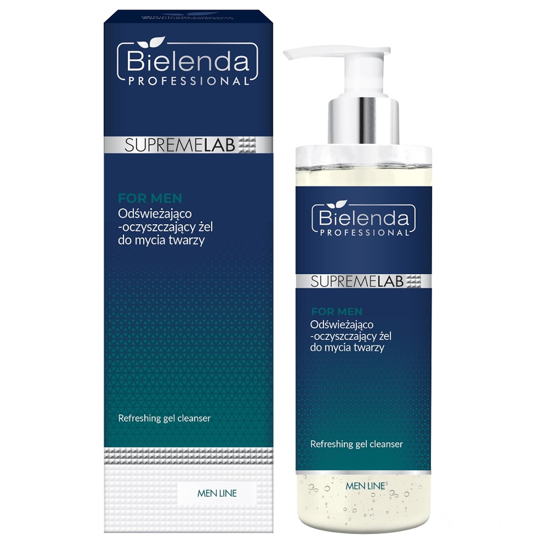 

BIELENDA PROFESSIONAL Supremelab Men Line odświeżająco-oczyszczający żel do mycia twarzy 200ml