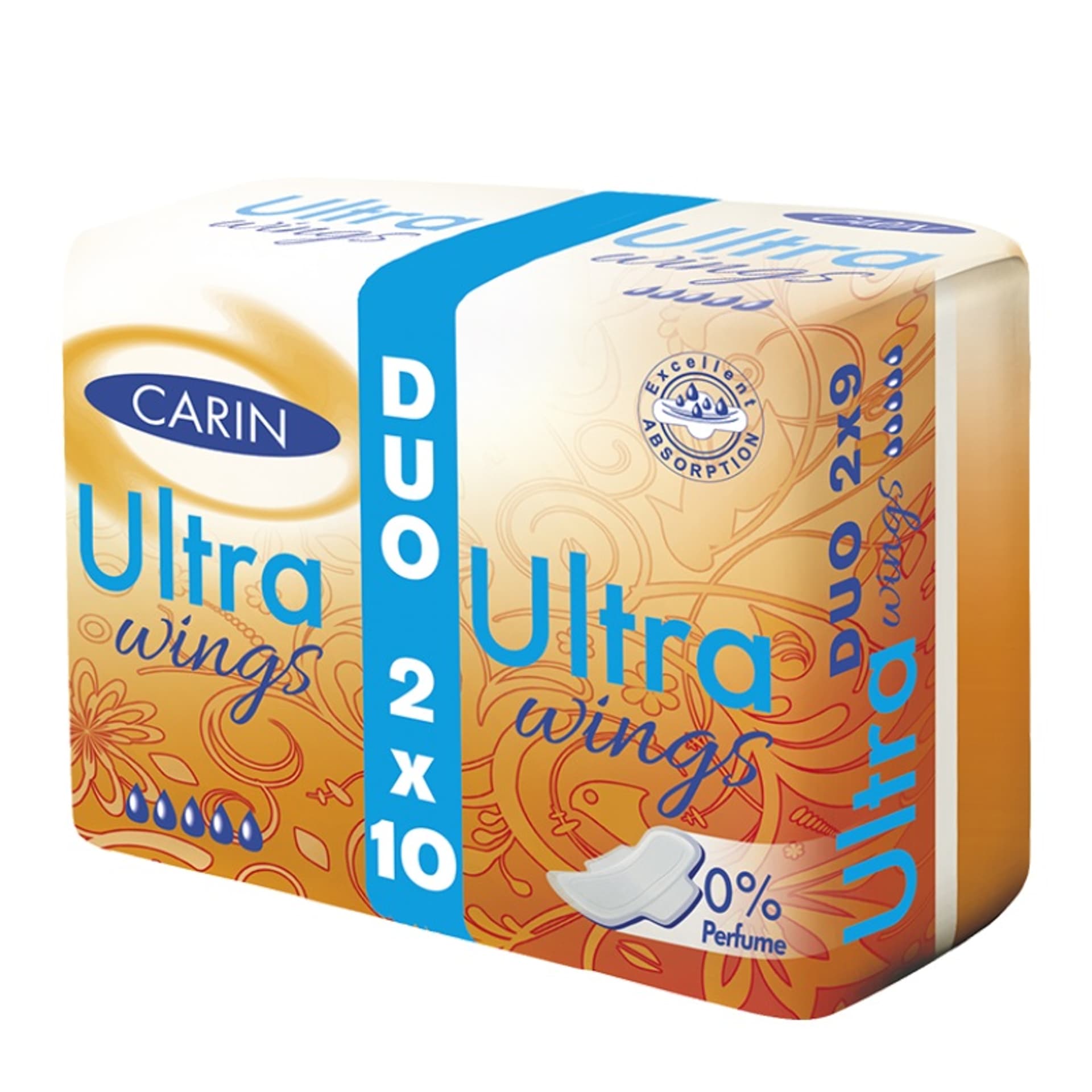 

CARIN Ultra Wings podpaski higieniczne 2x10szt