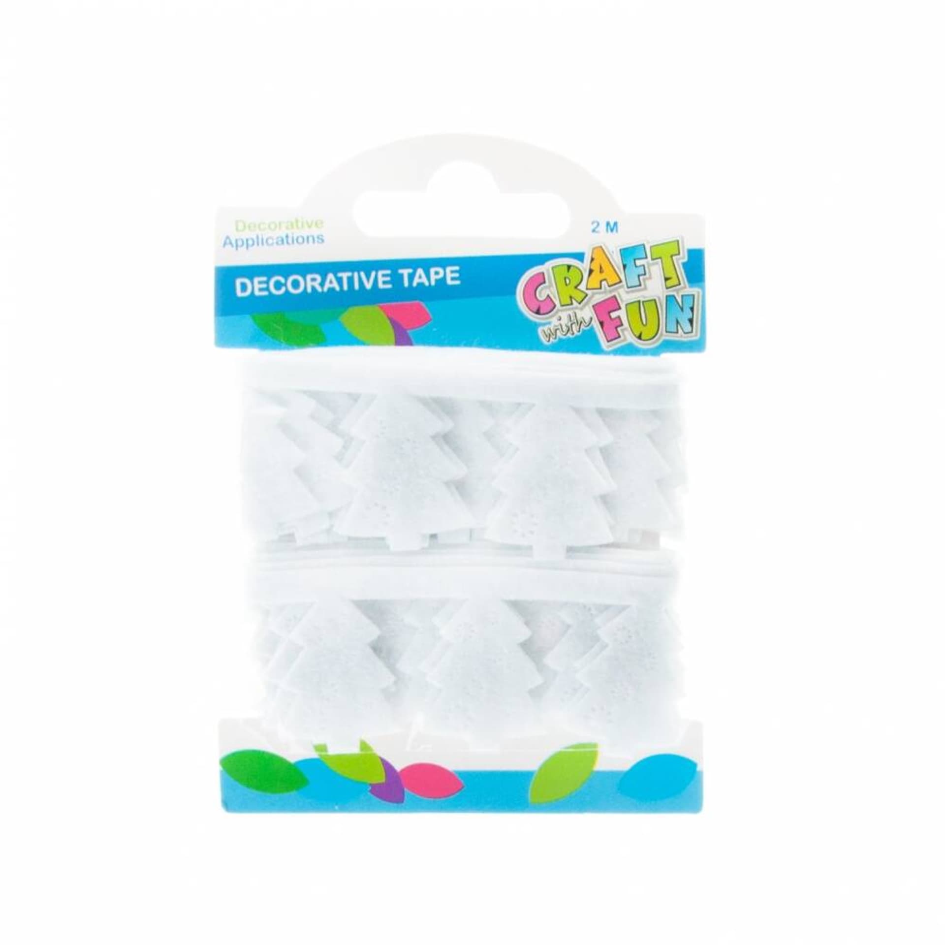 

Taśma dekoracyjna Choinka 2 m biała filc CRAFT WITH FUN 463510