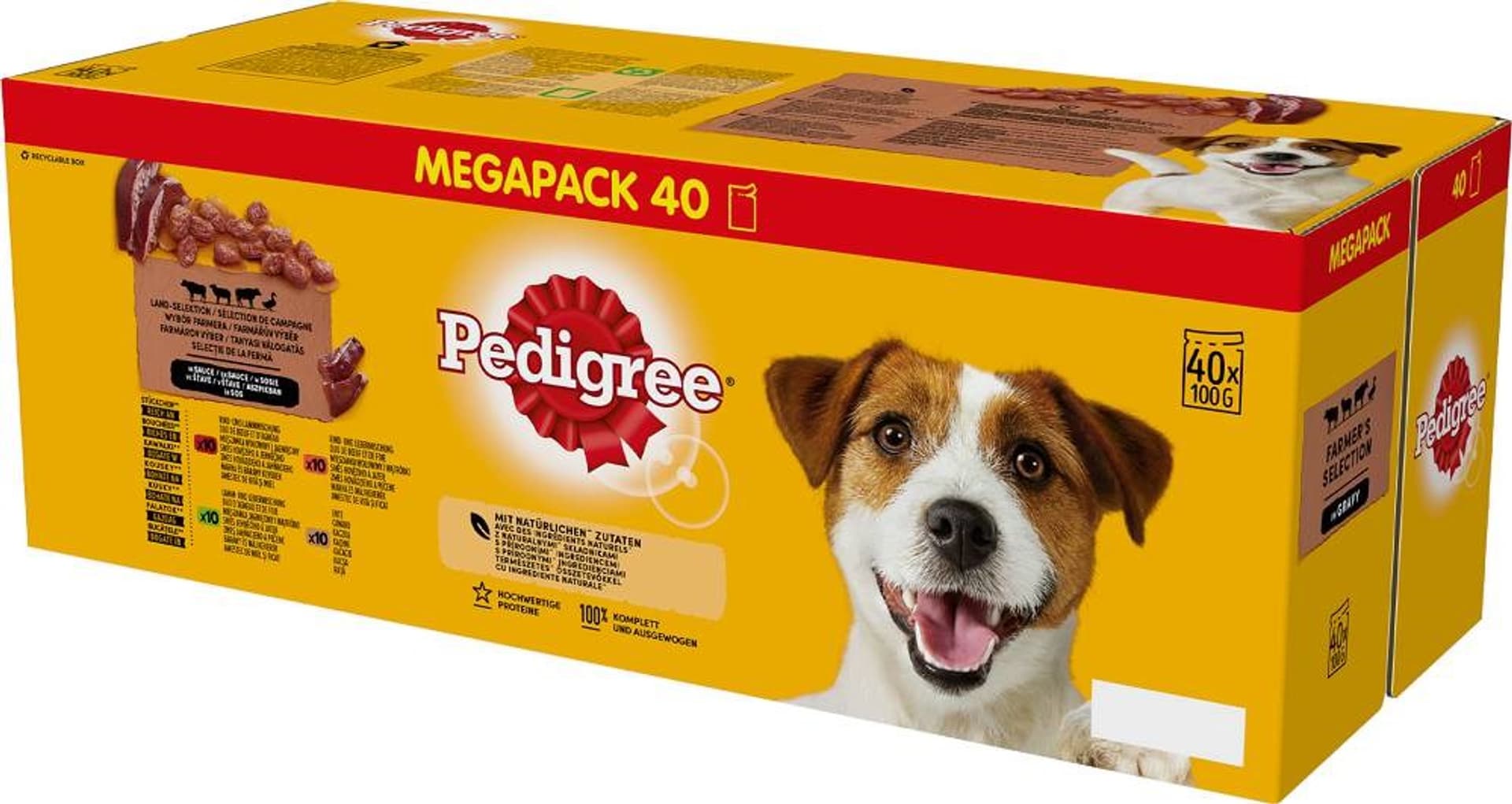

Pedigree Saszetka Sos Jag/Kaczka/Wołow 40x100g