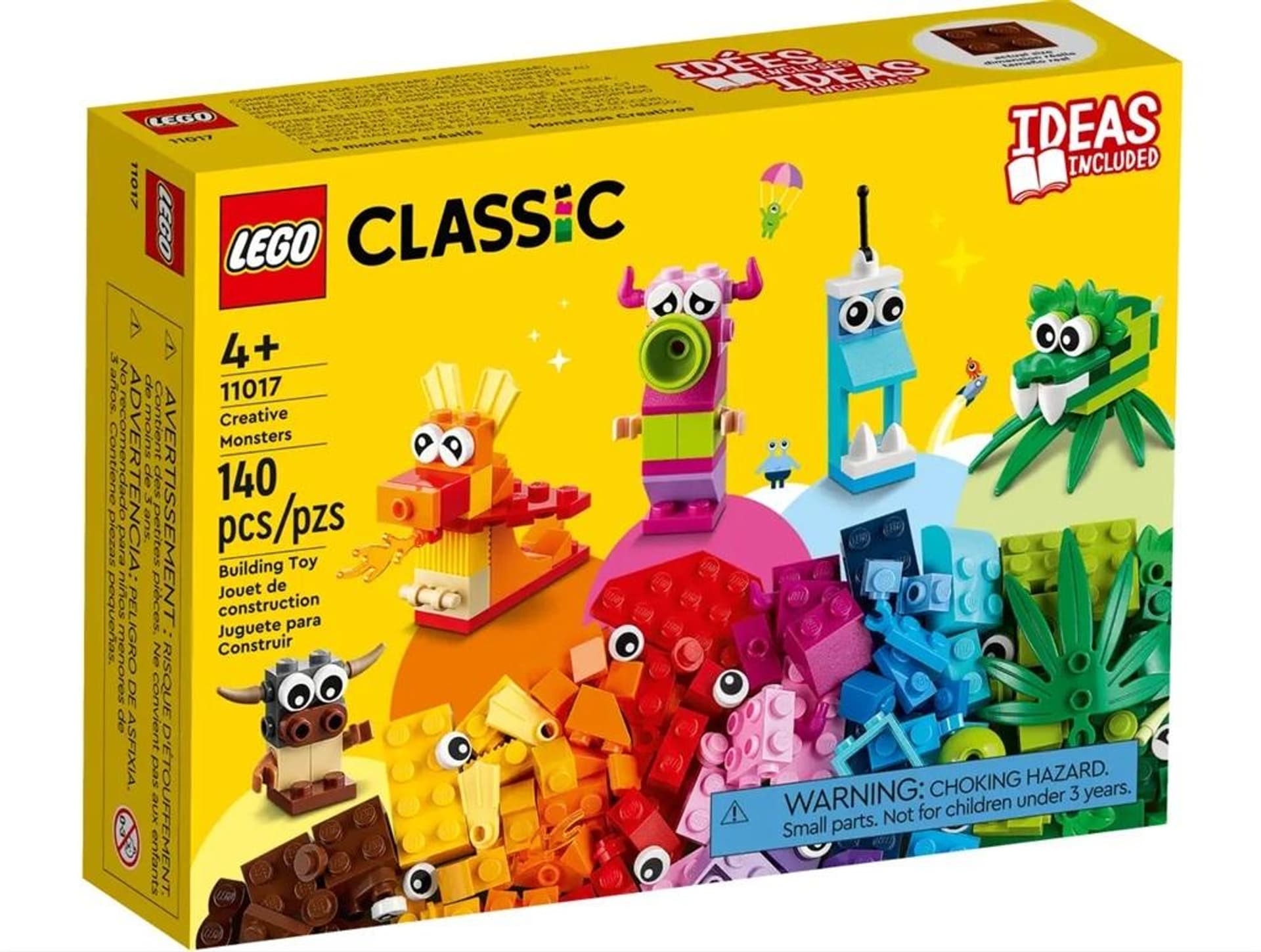 

Lego CLASSIC 11017 Kreatywne potwory