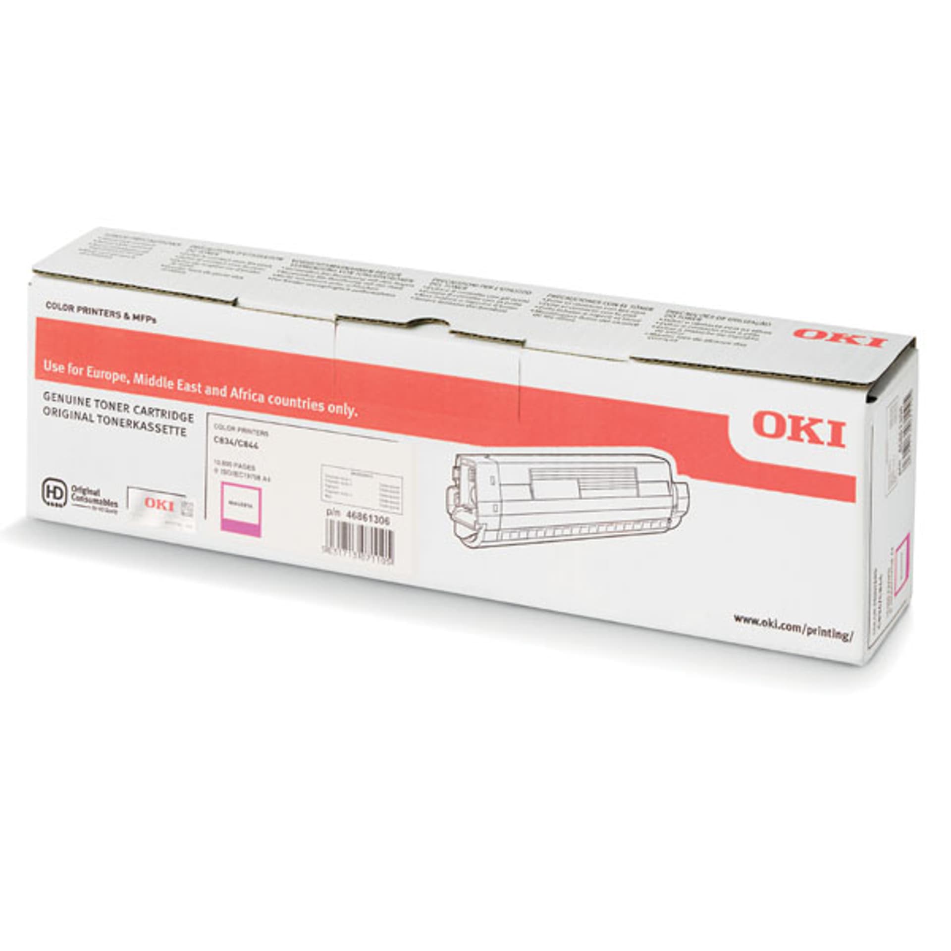 

OKI Toner 46861306 Magenta