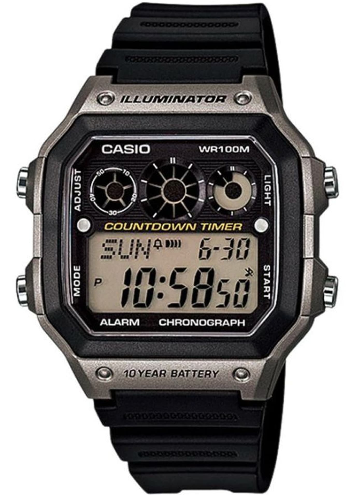

Zegarek Męski CASIO 10 bar do Pływania AE-1300WH-8AVDF