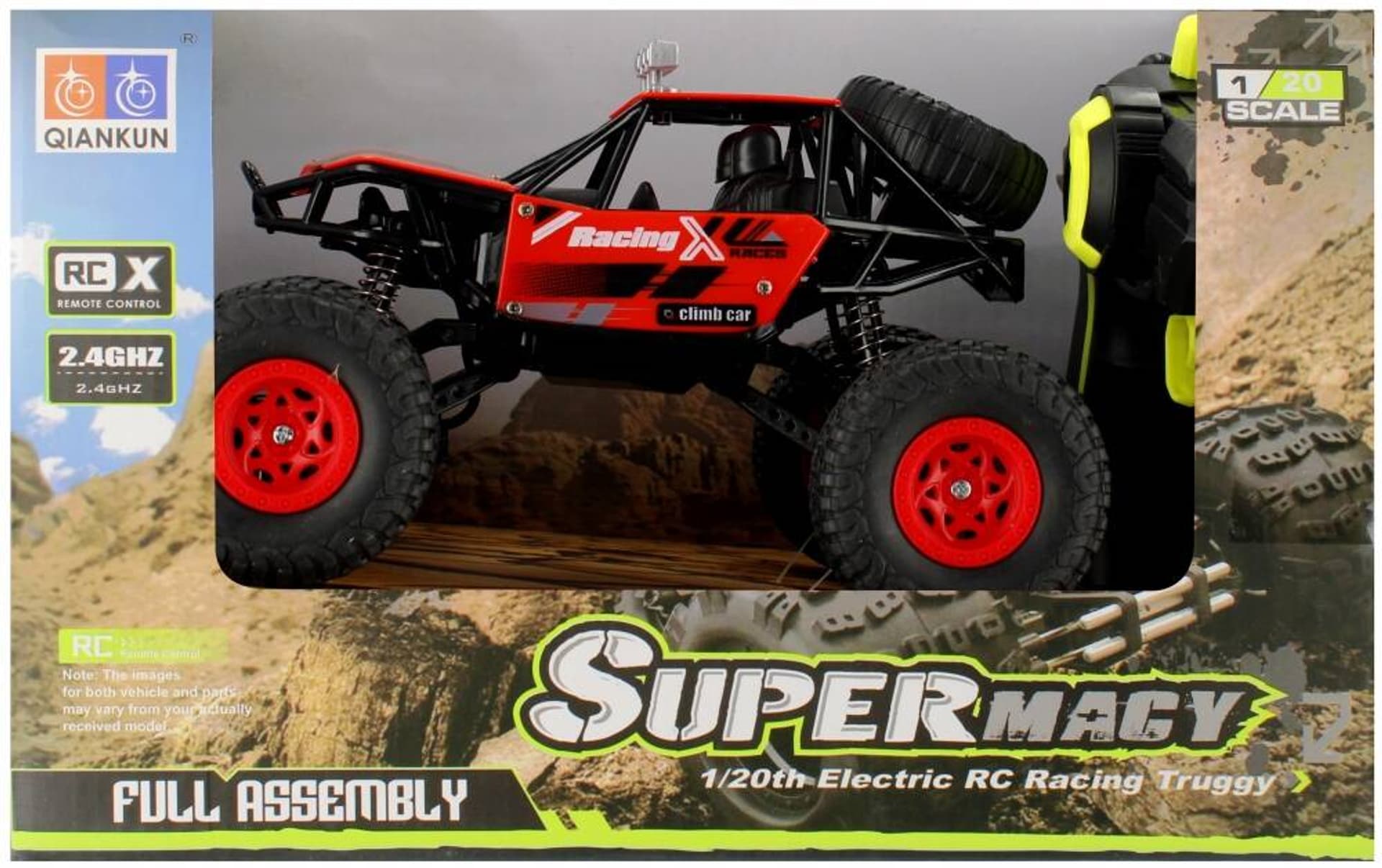 

AUTO TEREN R/C FF LAD 27X17X17 MC WB 36