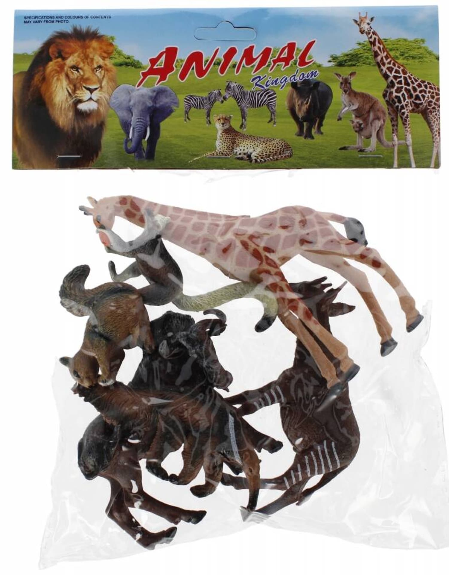 

Zwierzęta dzikie figurki 6szt MEGA CREATIVE 524080