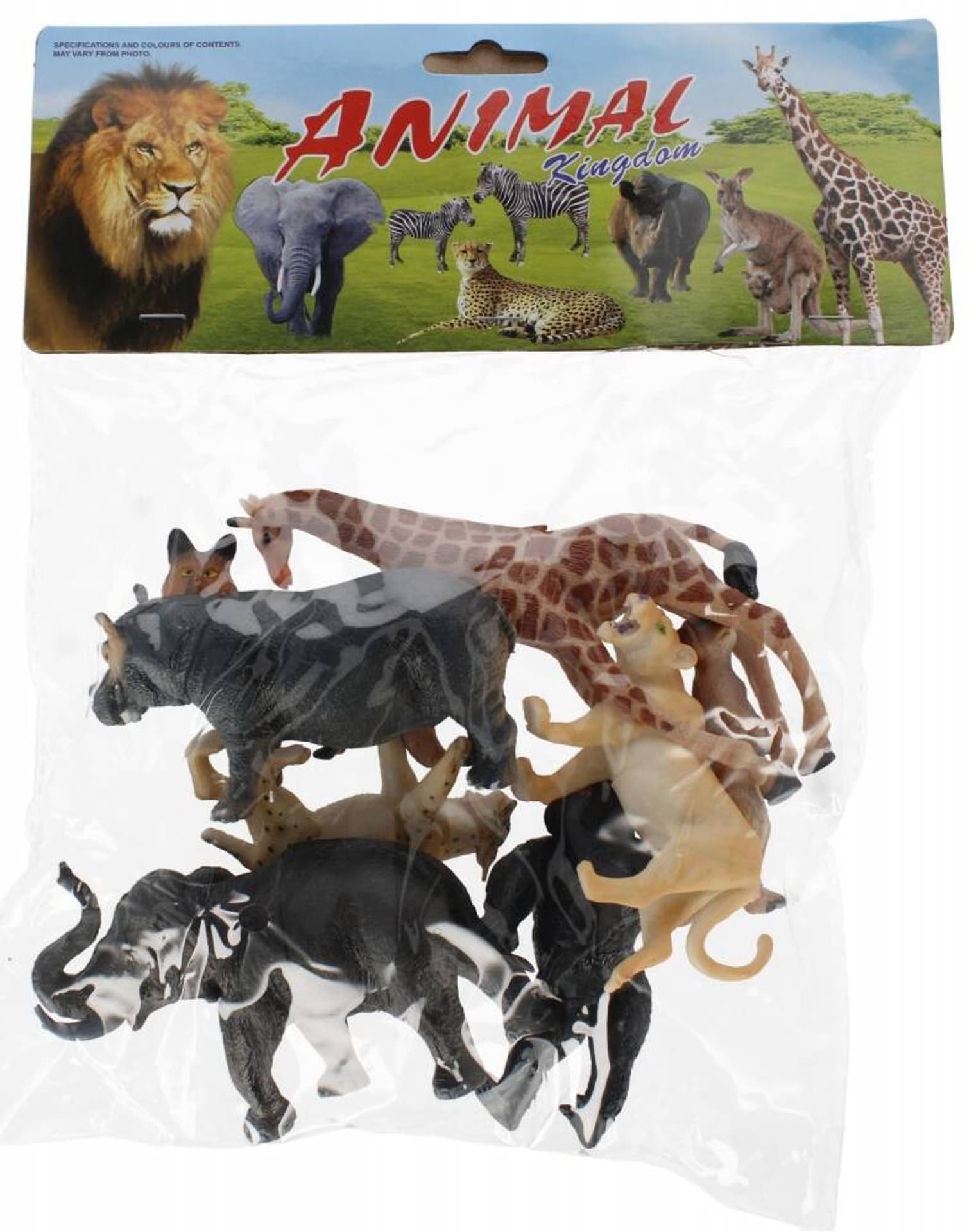 

Zwierzęta dzikie figurki 8szt MEGA CREATIVE 524081