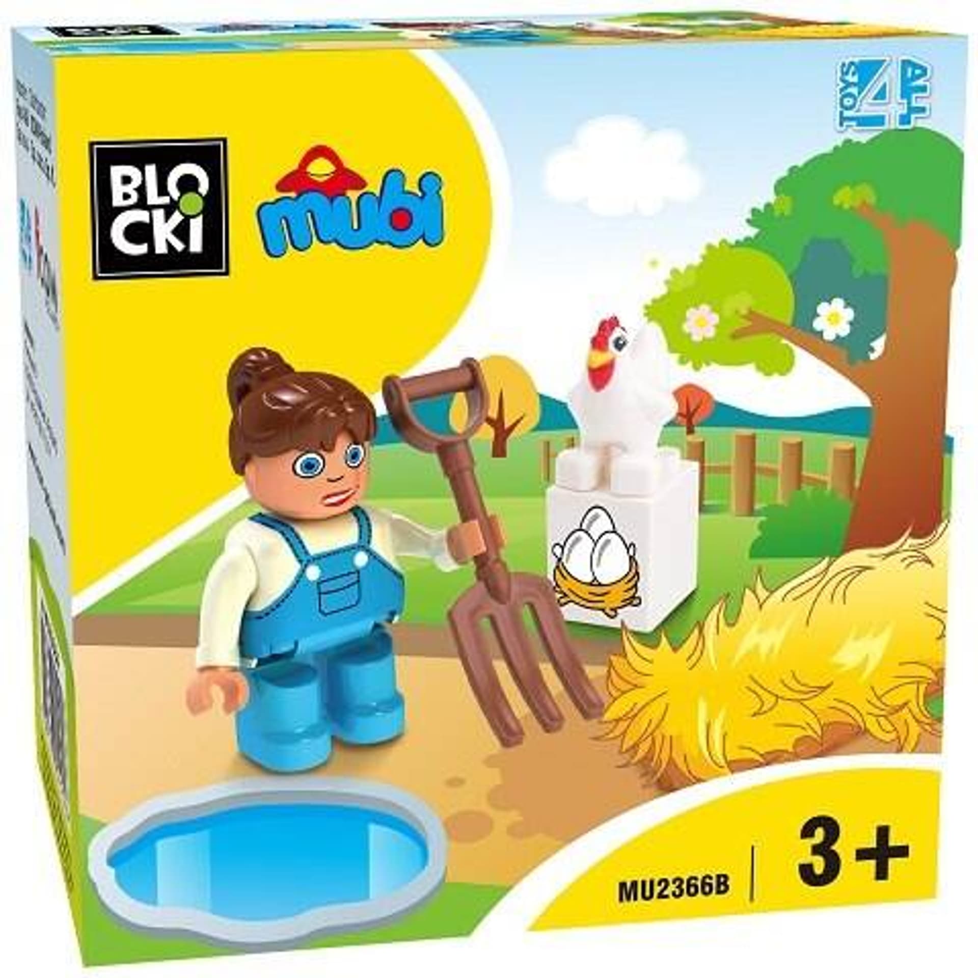 

Klocki Blocki Mubi Zestaw Uzupełniający Farmerka