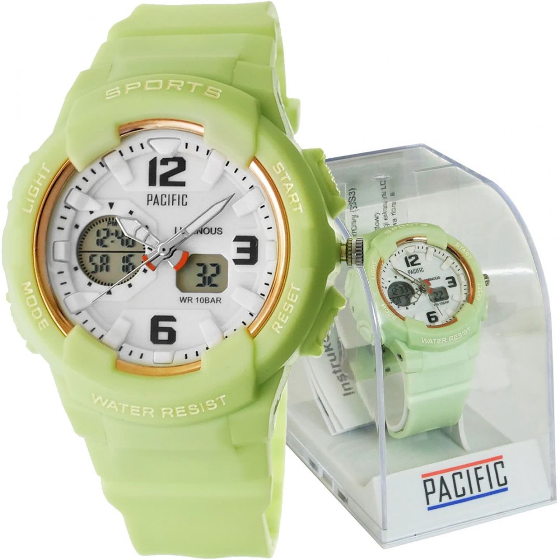 

Zegarek Damski Pacific 220AD-6 10 BAR Do PŁYWANIA
