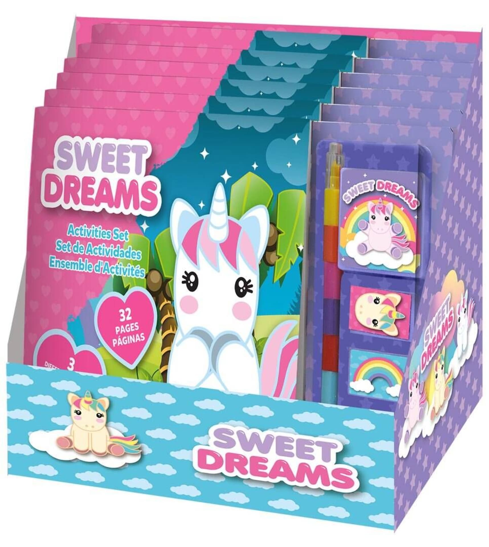 

Zestaw kreatywny z pieczątkami Sweet Dreams