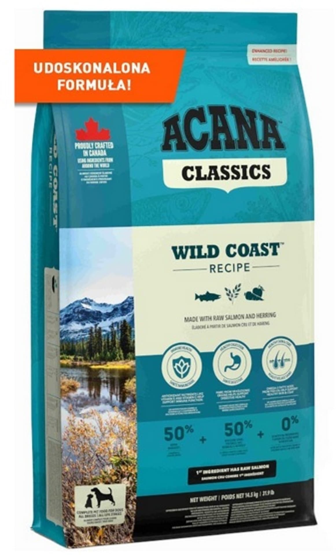 

ACANA Wild Coast Dog 14,5kg