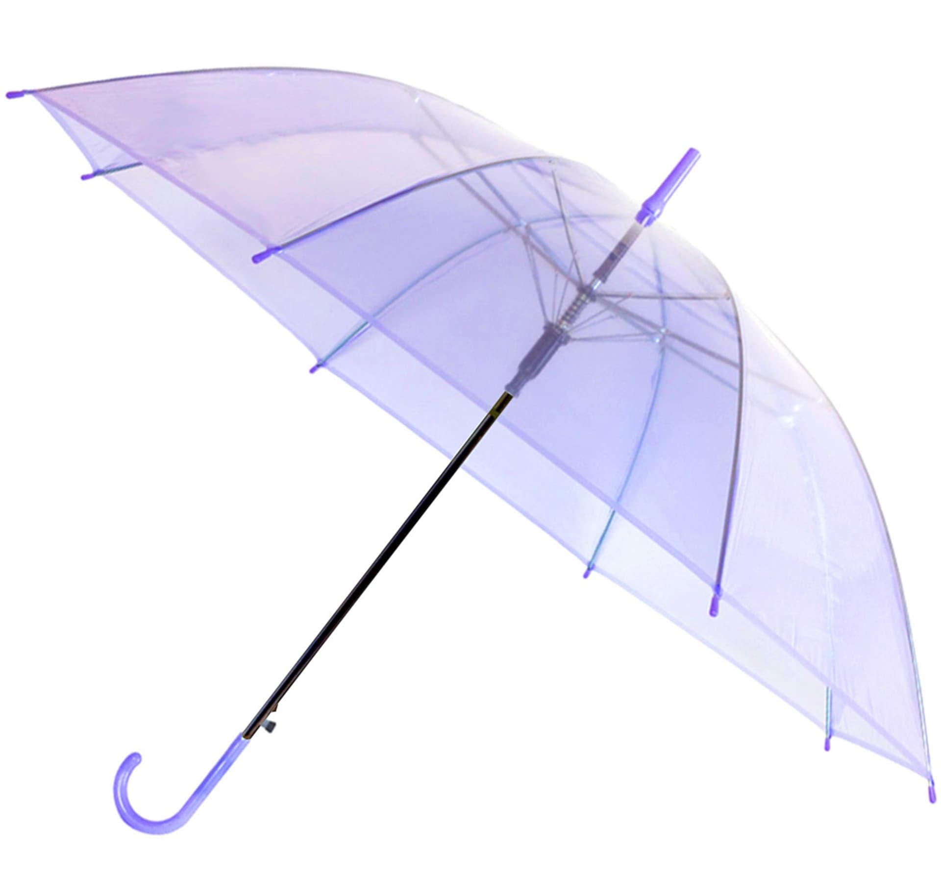 

BQ13C Parasol przezroczysty fioletowy