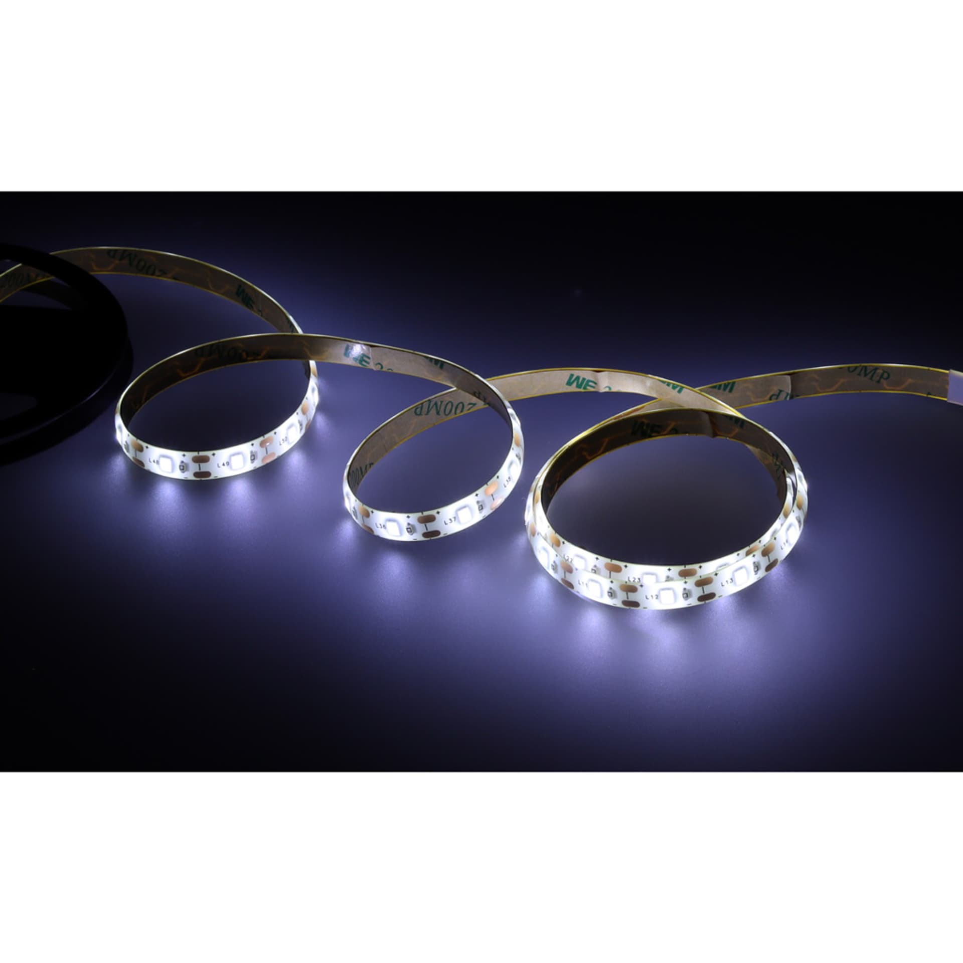 

Taśma LED wodoodporna na baterie USB czujnik ruchu 1M 59LED zimny biały