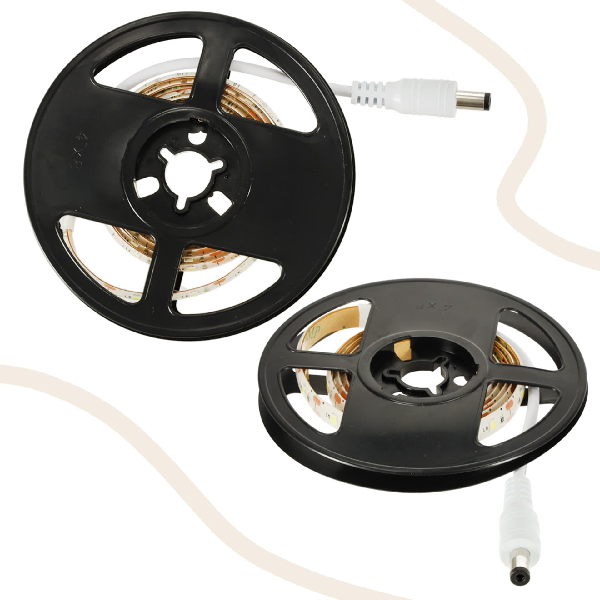

Taśma LED wodoodporna na baterie USB czujnik ruchu 1M 59LED ciepły biały