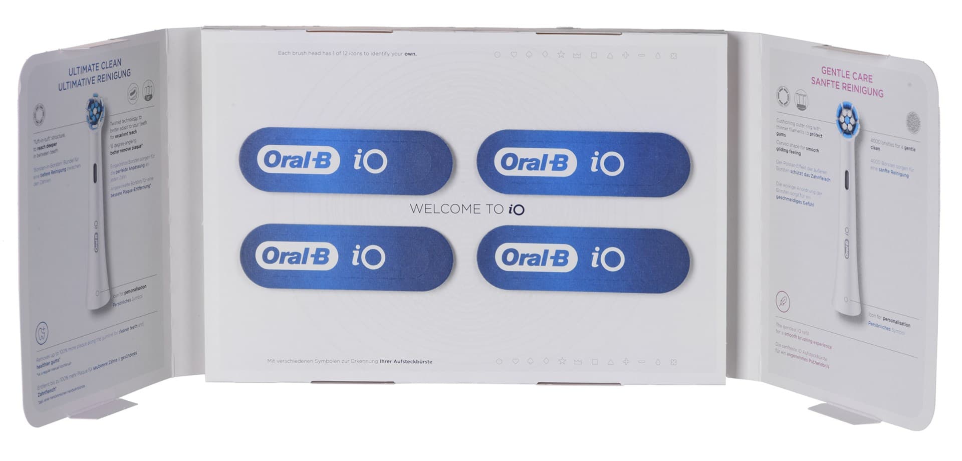 

Końcówki do szczoteczki Oral-B iO Sanfte 4 szt