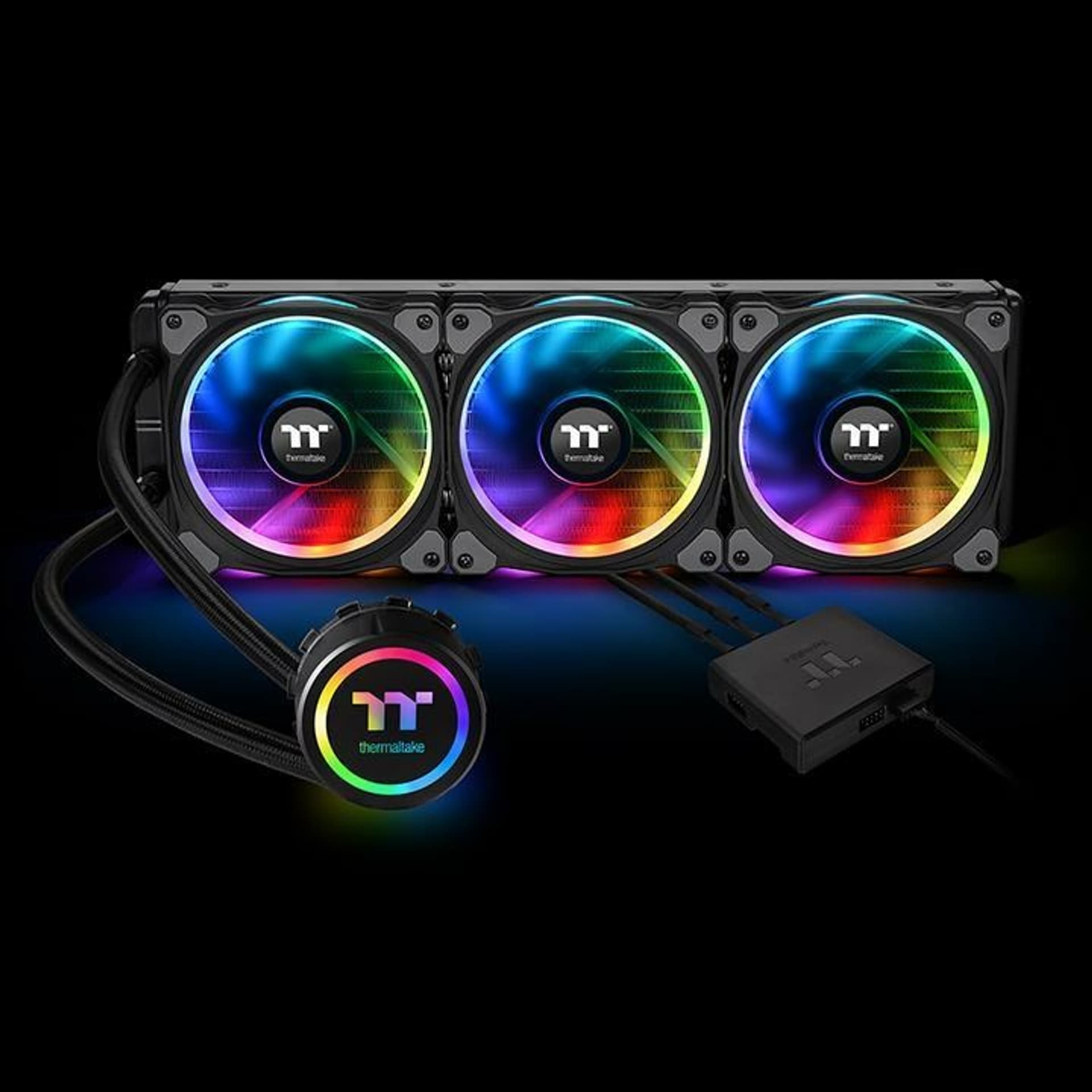 

Chłodzenie wodne do komputera Thermaltake CL-W158-PL12SW-A (Miedź; 3 wentylatory x 120 mm; RGB)