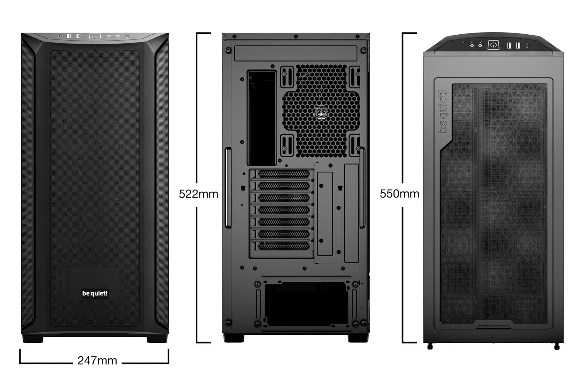 

OBUDOWA BE QUIET! SHADOW BASE 800 BLACK