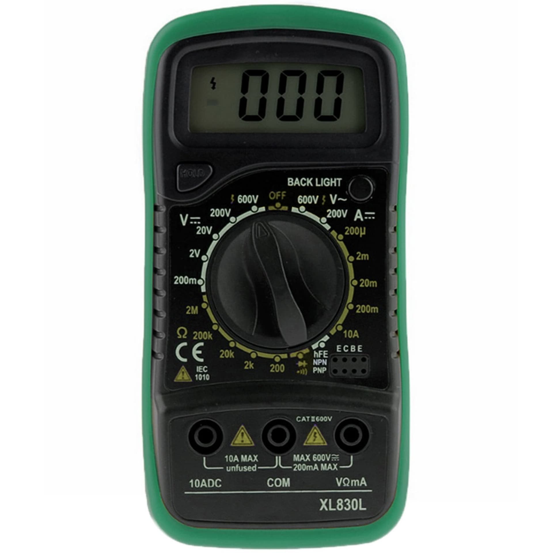 

AG102E Multimetr xl830l + 2 sondy green