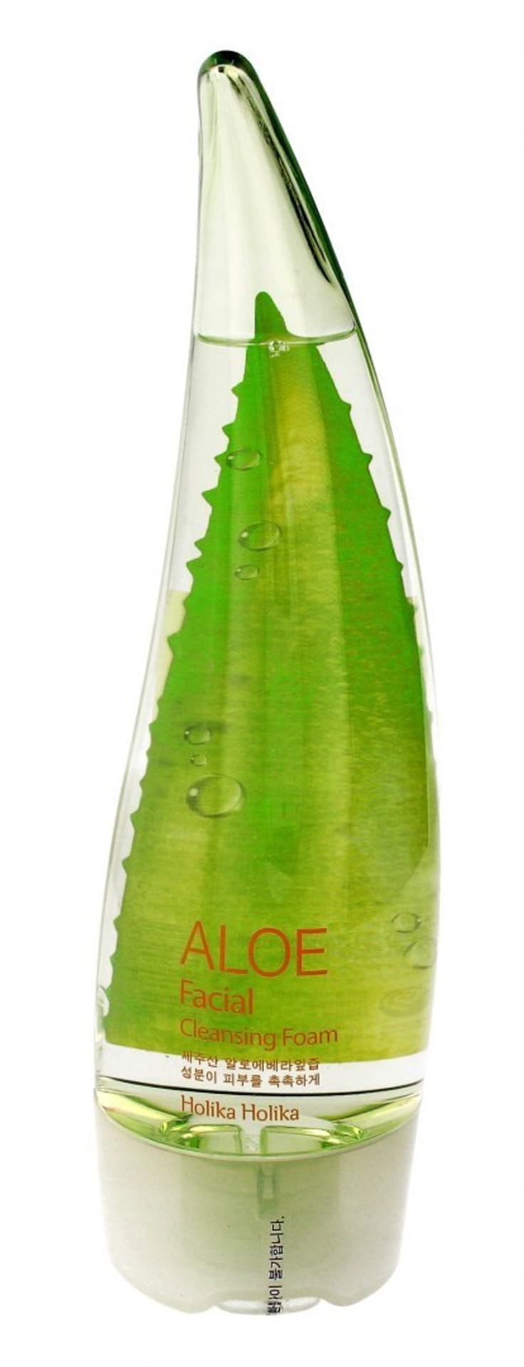 

HOLIKA Aloe Facial Cleansing Foam pianka do oczyszczania twarzy z ekstraktem z aloesu 150ml (W)