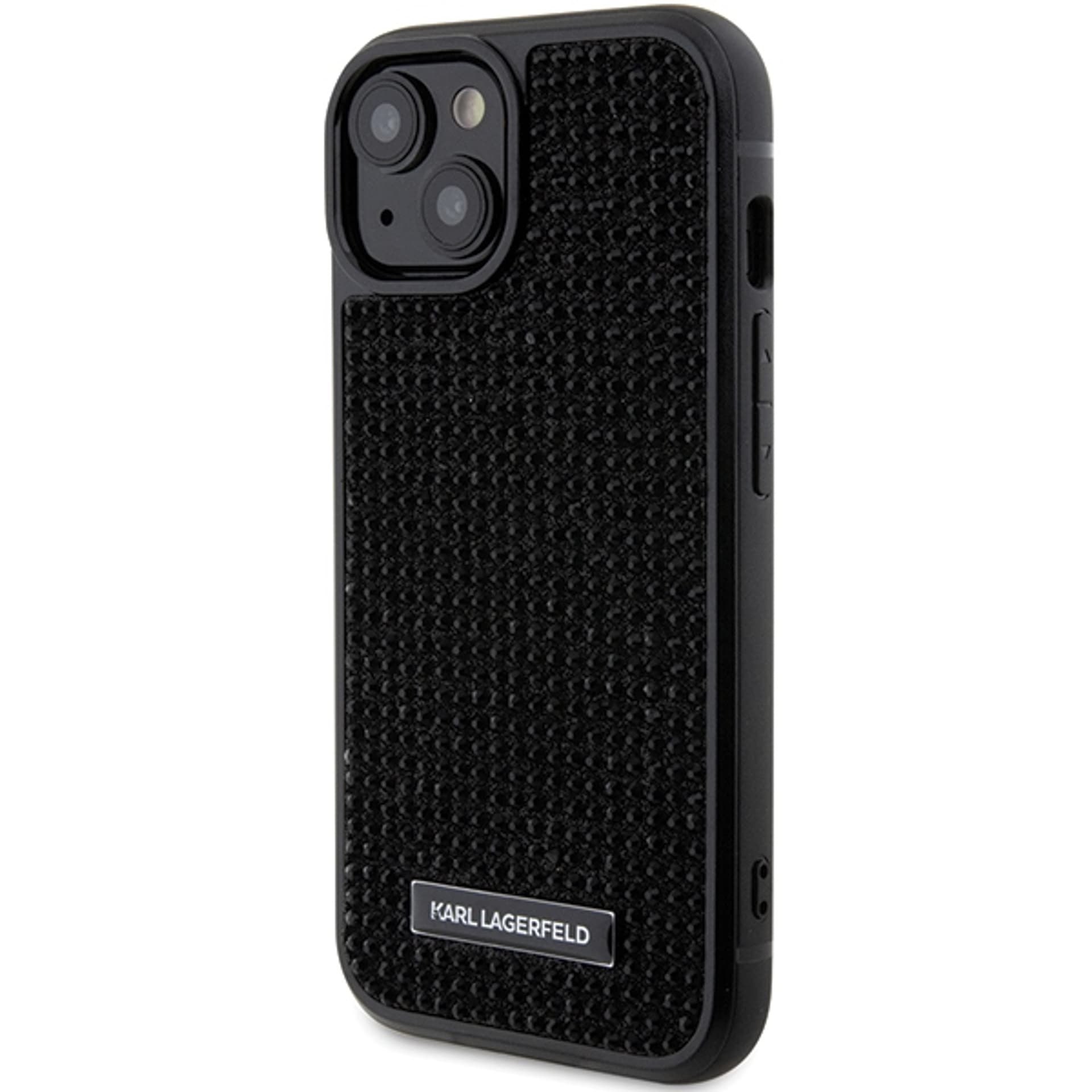 

Karl Lagerfeld KLHCP15SHDSPLK iPhone 15 6.1" czarny/black hardcase Rhinestone Logo Metal Plate