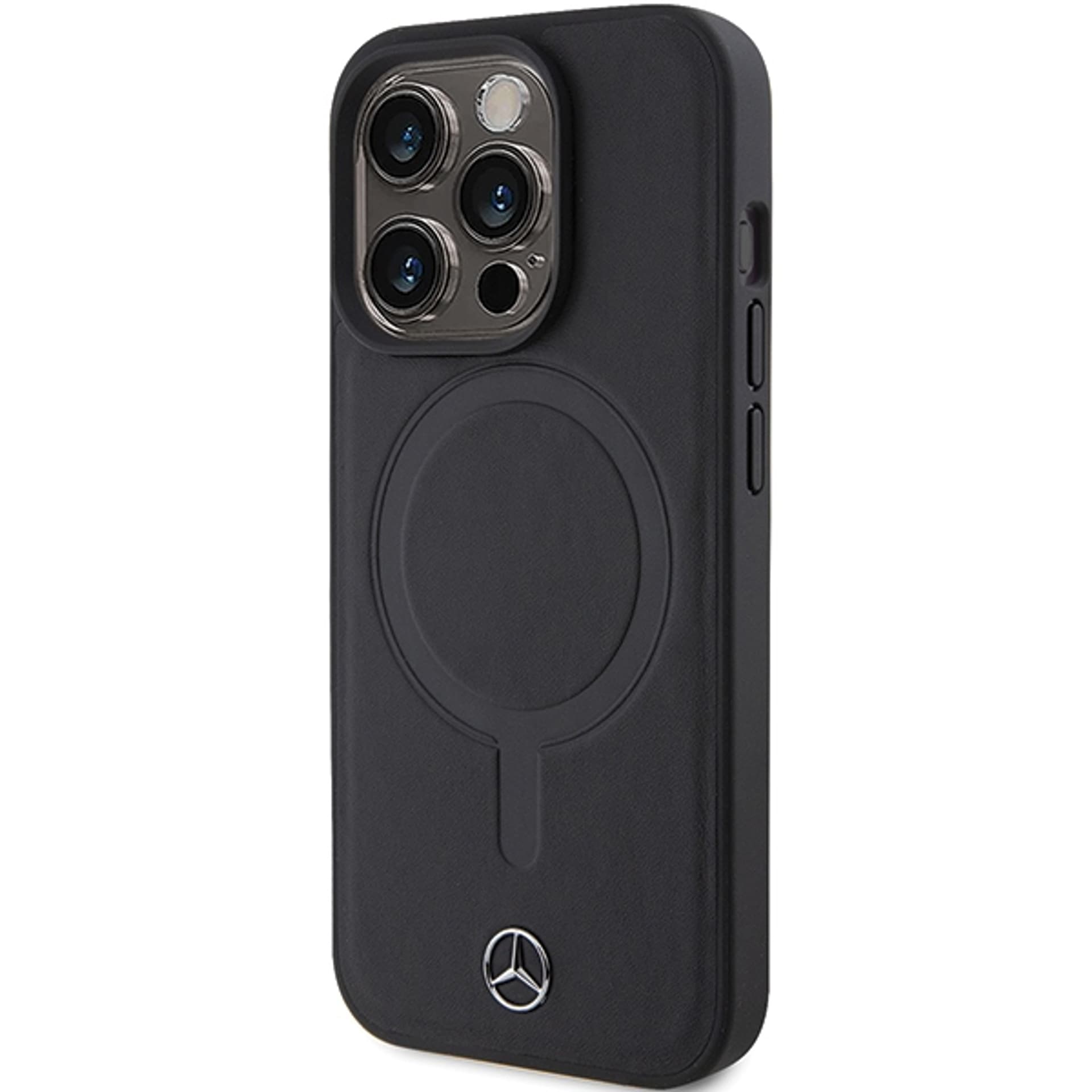 

Mercedes MEHMP15L23RCMK iPhone 15 Pro 6.1" czarny/black hardcase Smooth Leather MagSafe