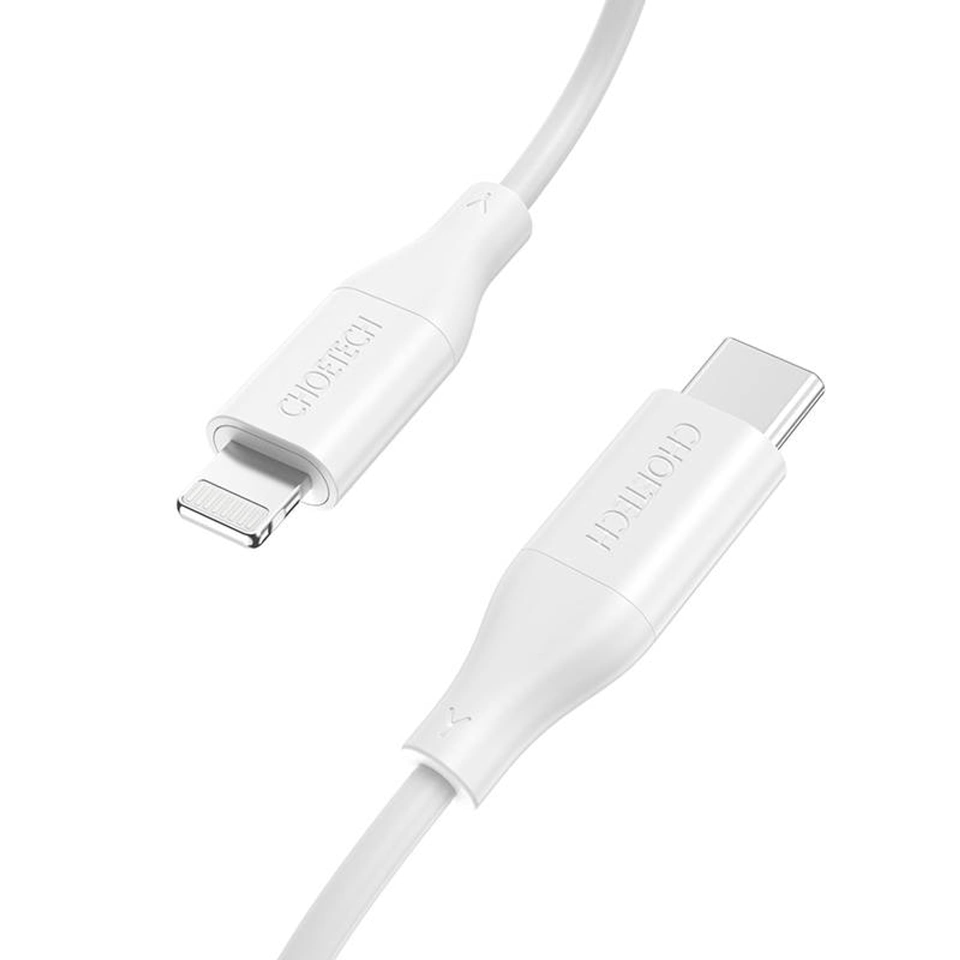 

Kabel Choetech IP0040 USB-C do Lightning PD18/30W 1.2m (biały)