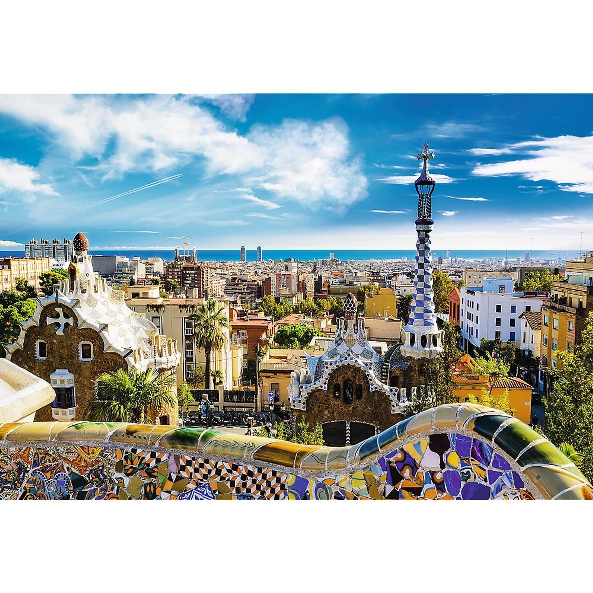 

Puzzle 1500 elementów Park Guell, Barcelona