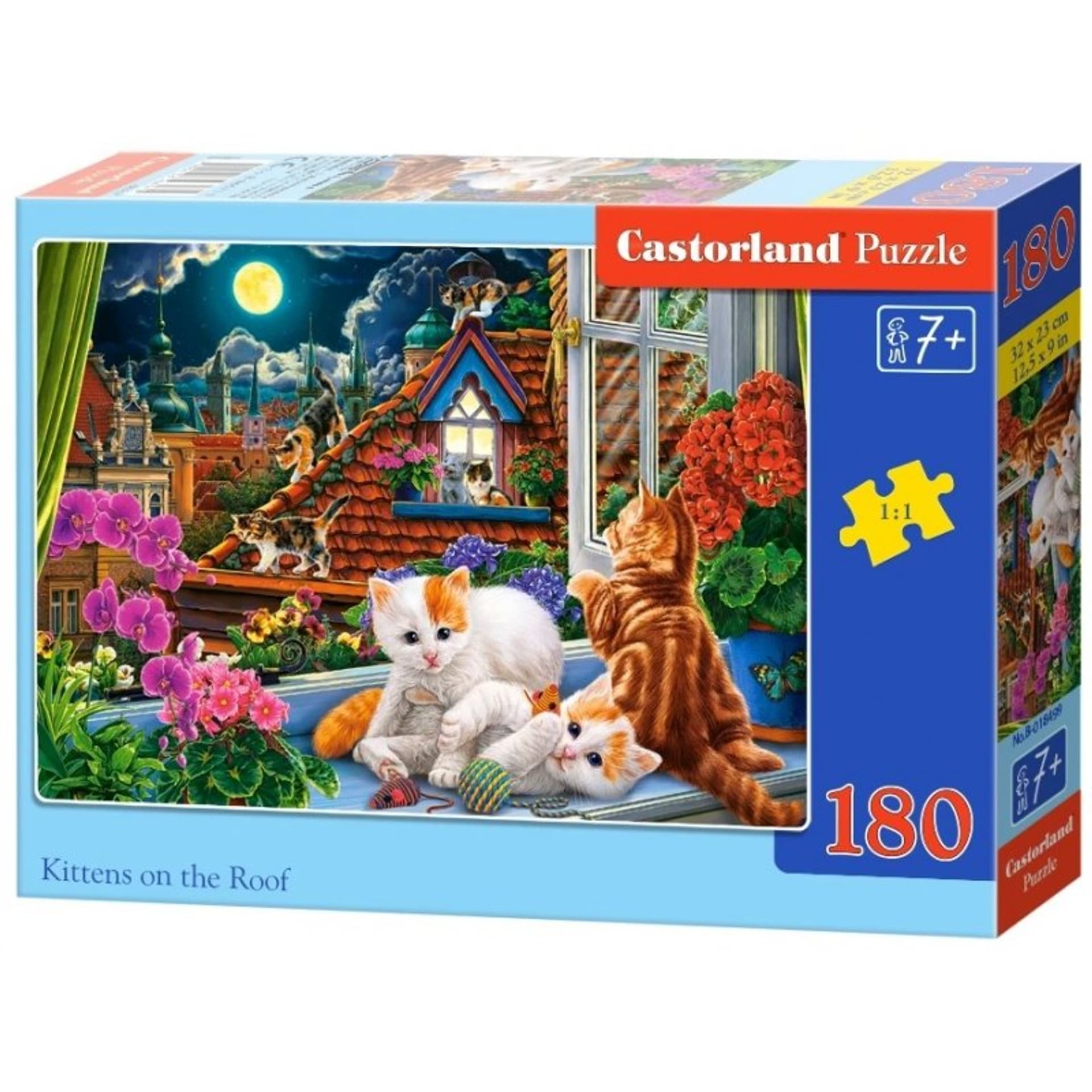 

Puzzle 180el. kittens on roof