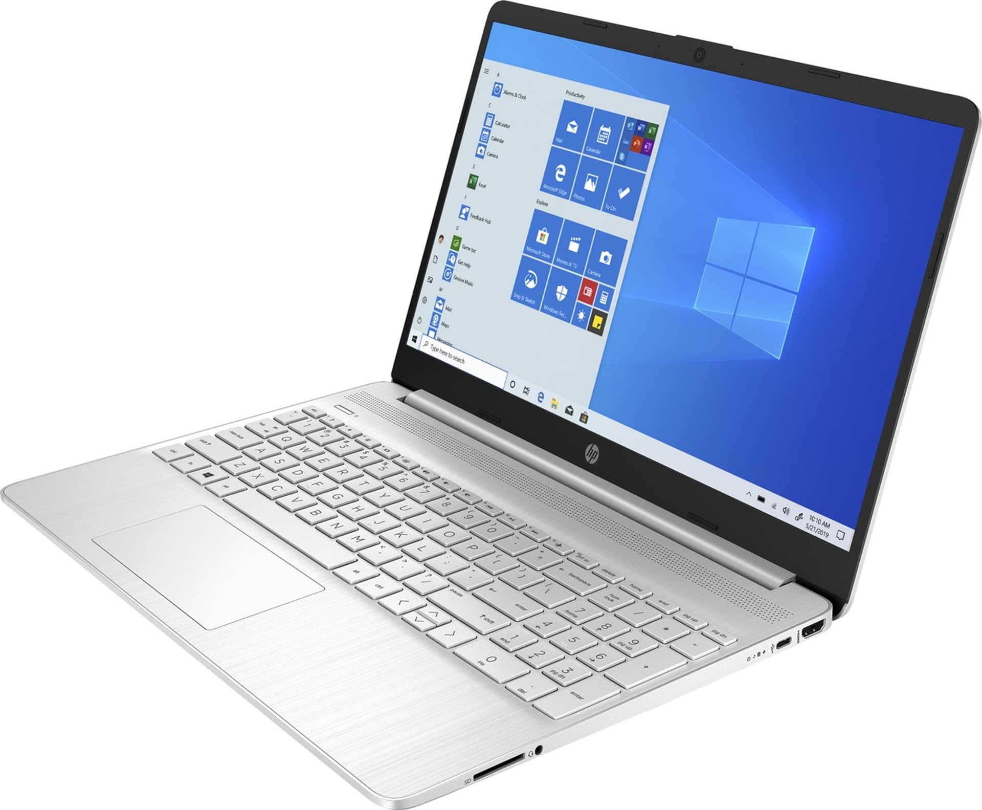 

HP 15s-eq2002nw QuadCore Ryzen 3 5300U 15,6"FHD AG 250nit IPS 8GB_3200MHz SSD256 Radeon RX Vega 6 BT5 CamHD USB-C 41Wh Win10 2Y Natural Silver